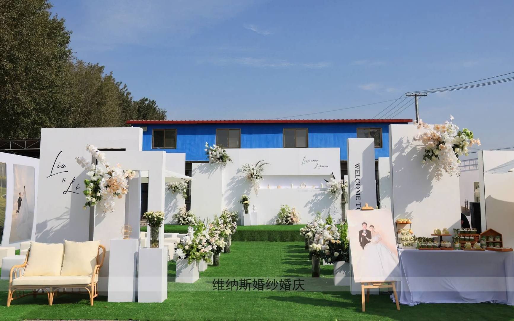 沉浸式白色系婚礼16888