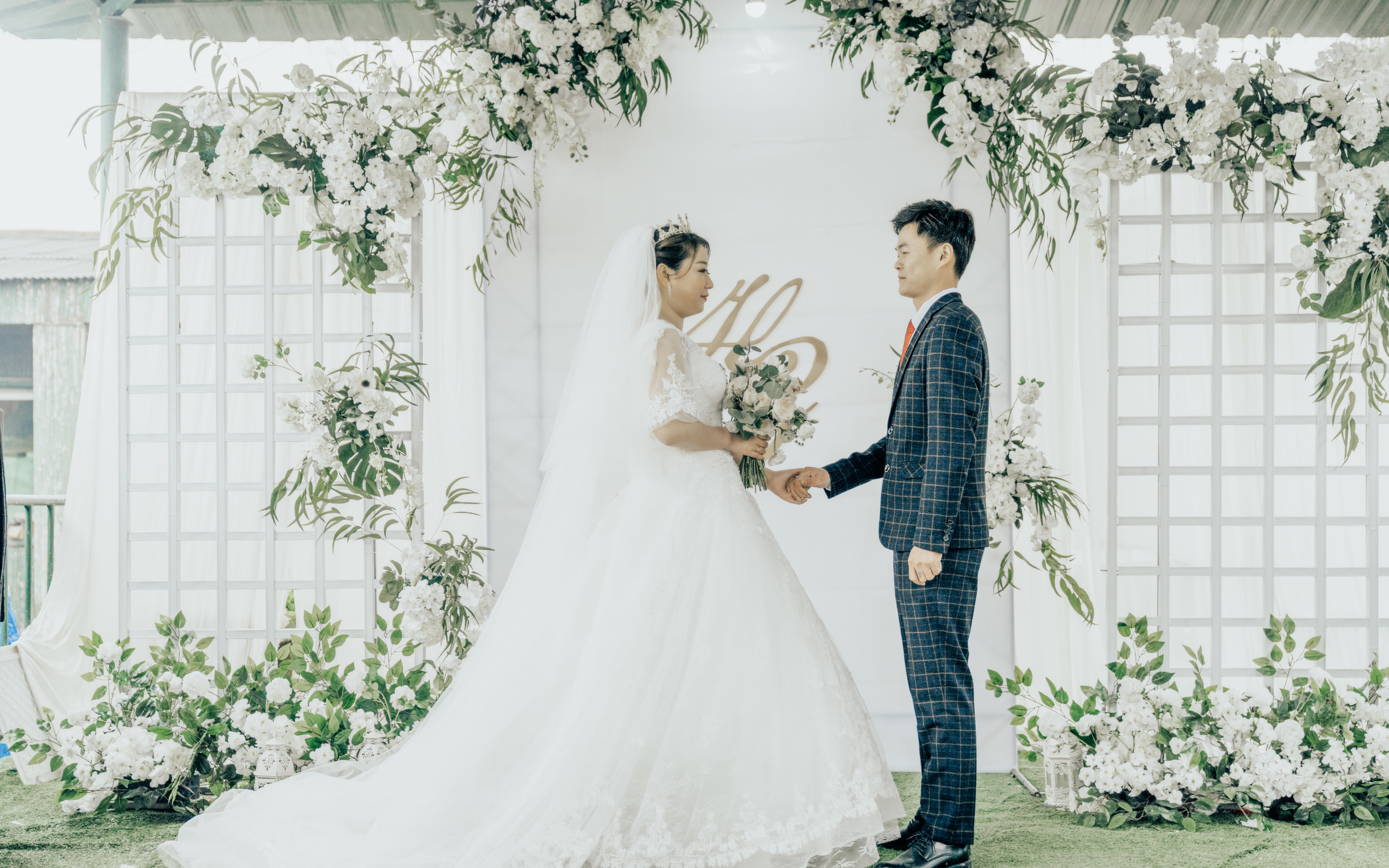 最美婚礼，ins风农家宴，清新，简约