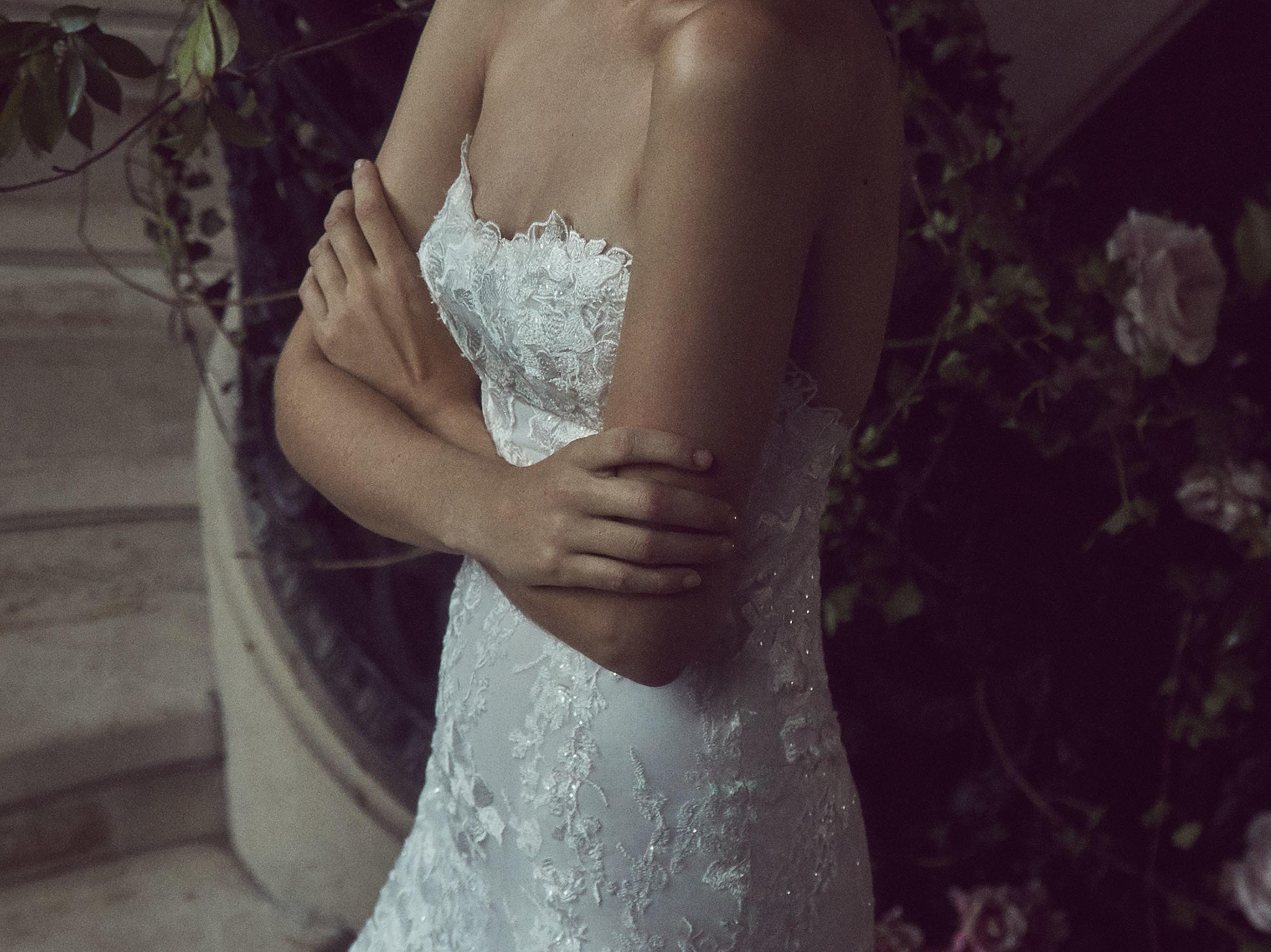 超性感鱼尾主纱 高个新娘必选