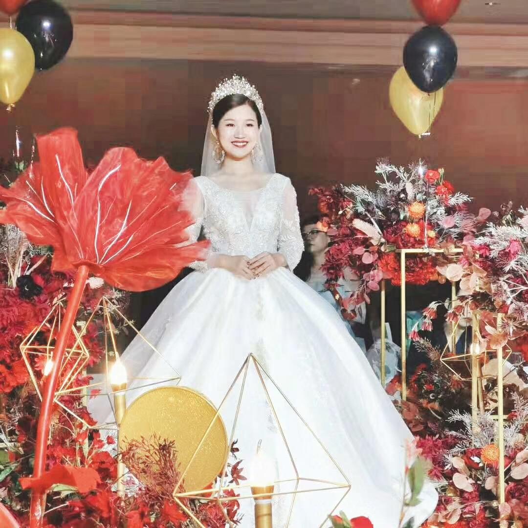 【美美哒私人订制新娘会馆】跟妆~婚礼现场呈现