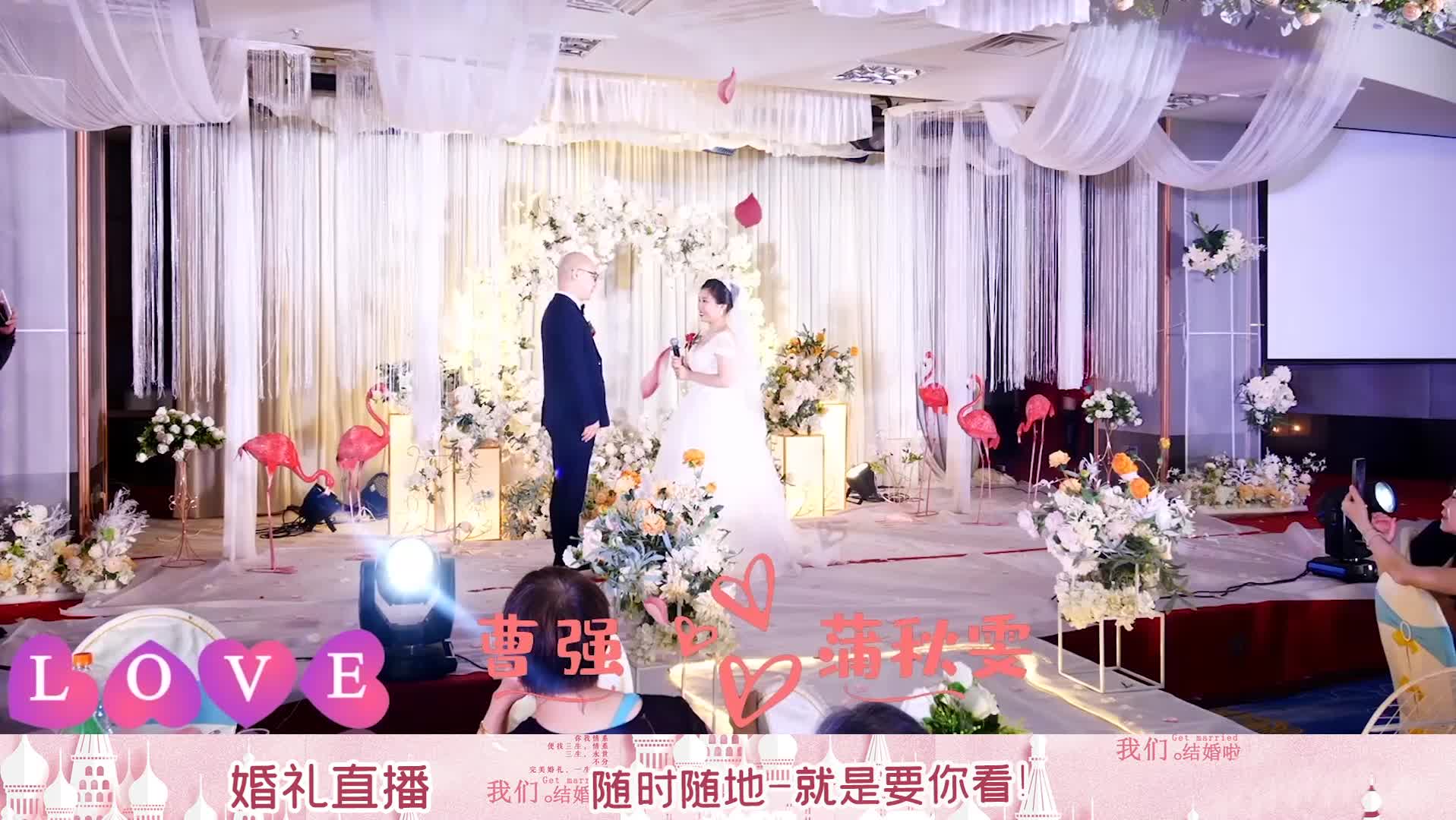 婚礼直播 单机位固定直播