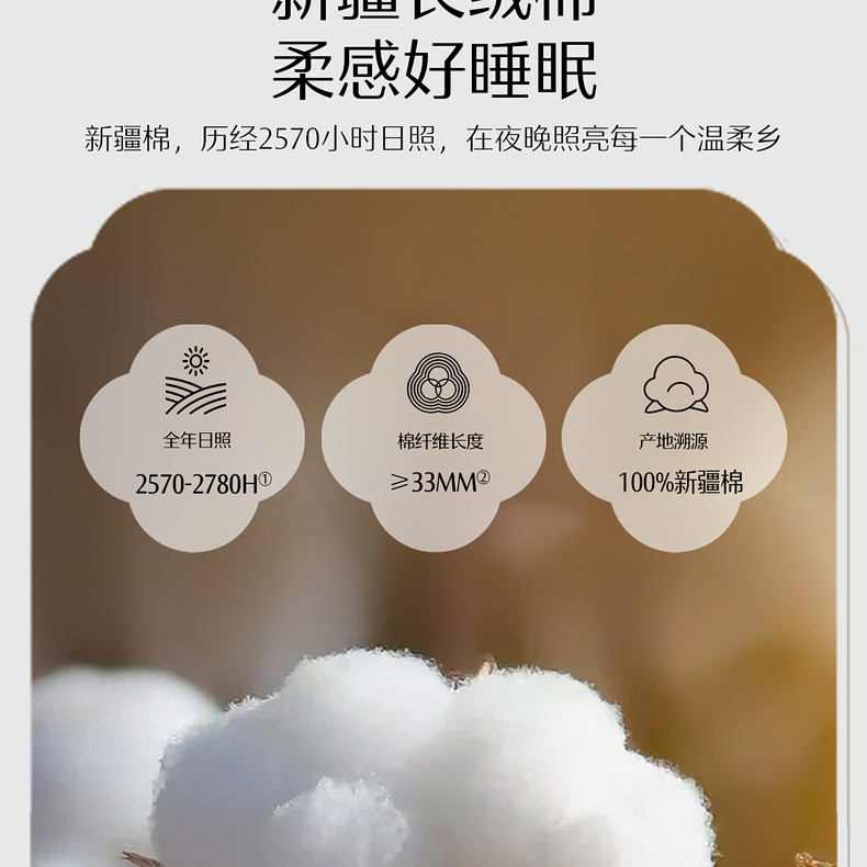 水星家紡  60支長(zhǎng)絨棉四件套  喜柿連連AY5DGQ04