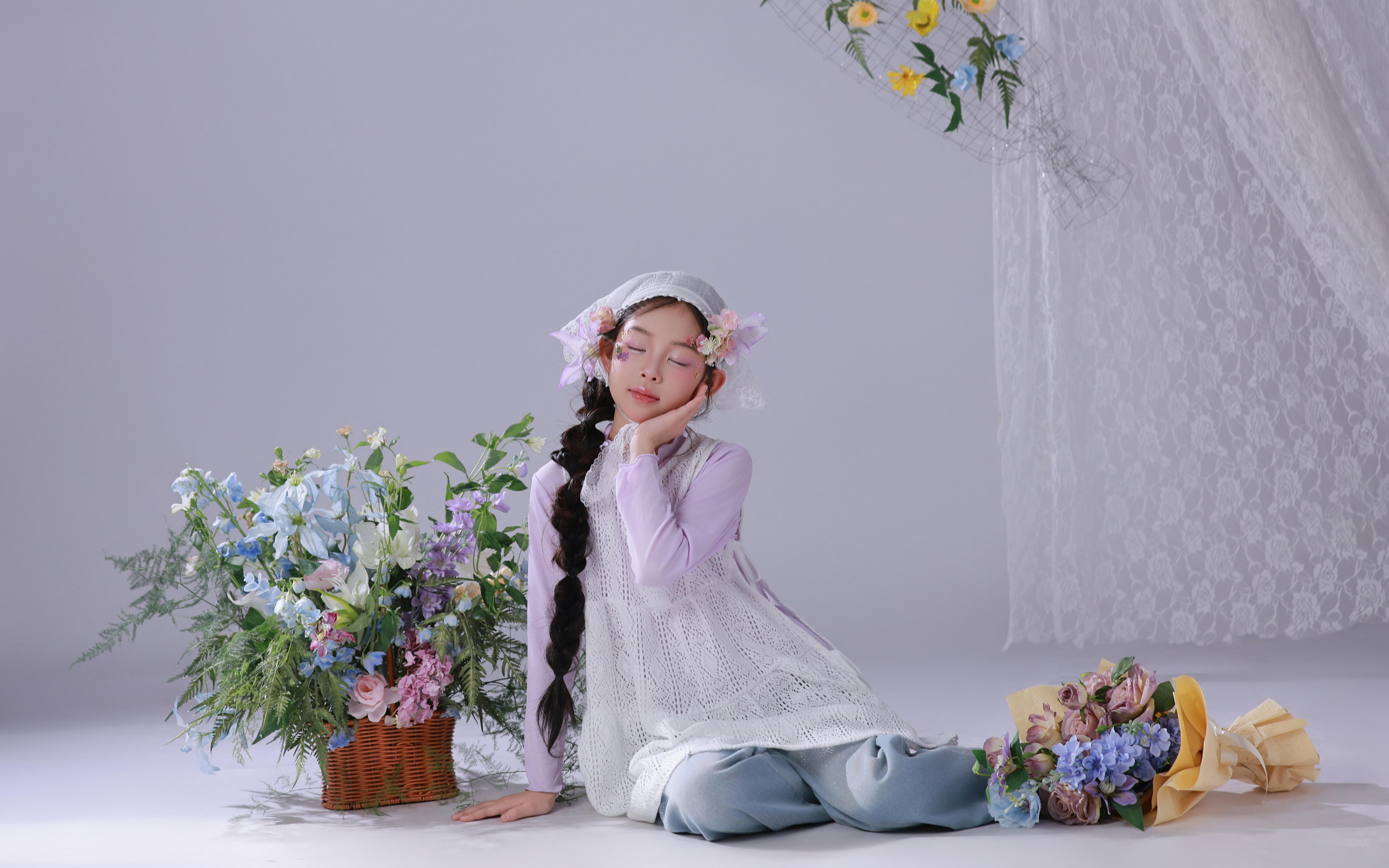 4-10歲紫色少女系列