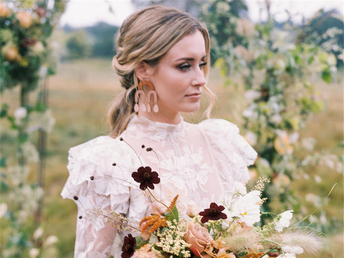 【高定轻纱】小仙女最爱️梦幻婚纱4件套+伴娘服