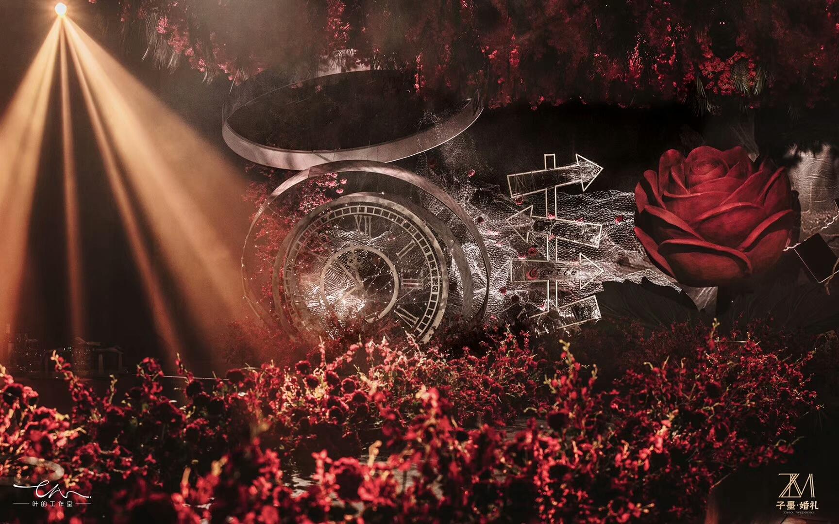 【美女与野兽】暗黑美学婚礼