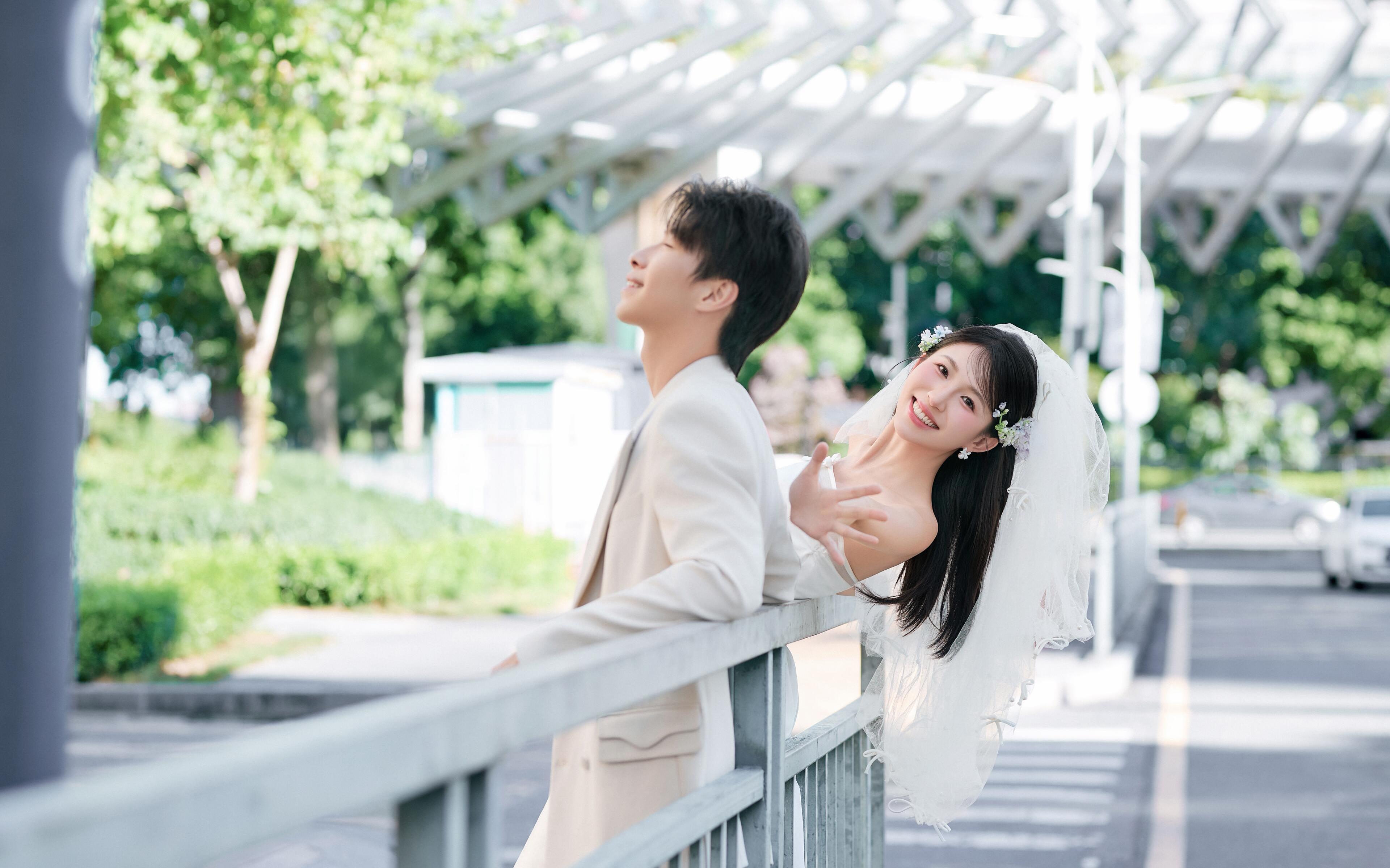 真的好喜歡這組ins風(fēng)婚紗照～