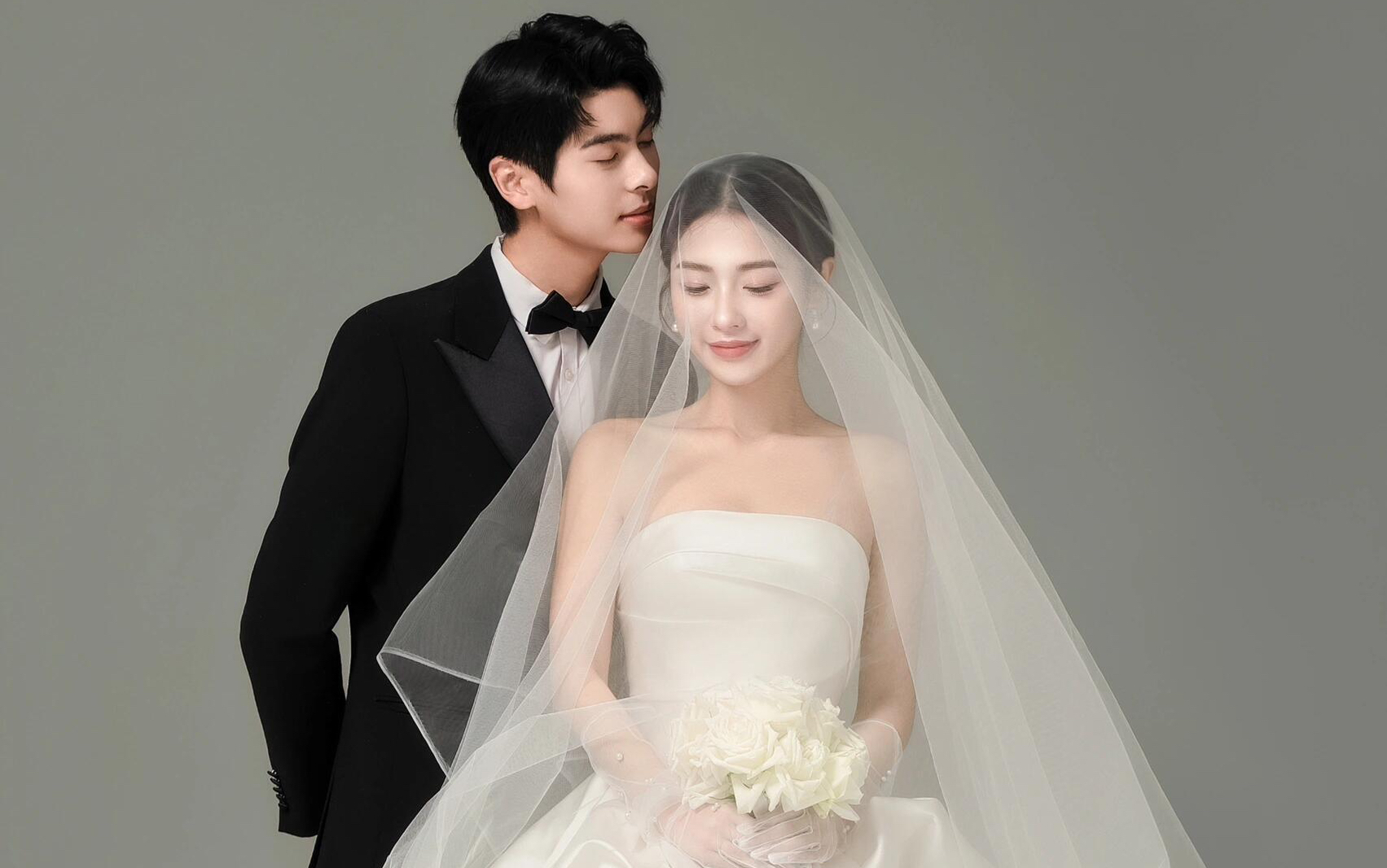 極簡主義的儀式感主紗婚紗照