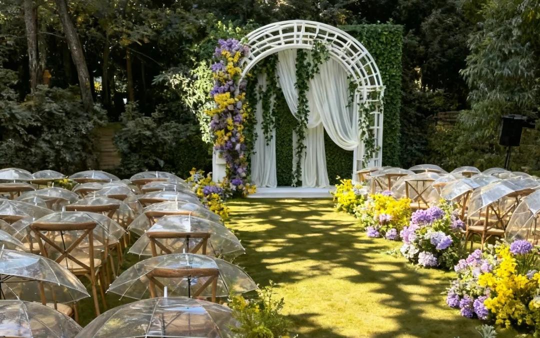 喜橙|森系蔬果草坪婚禮