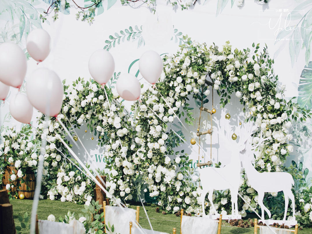 农村婚礼森系小清新送主持摄影