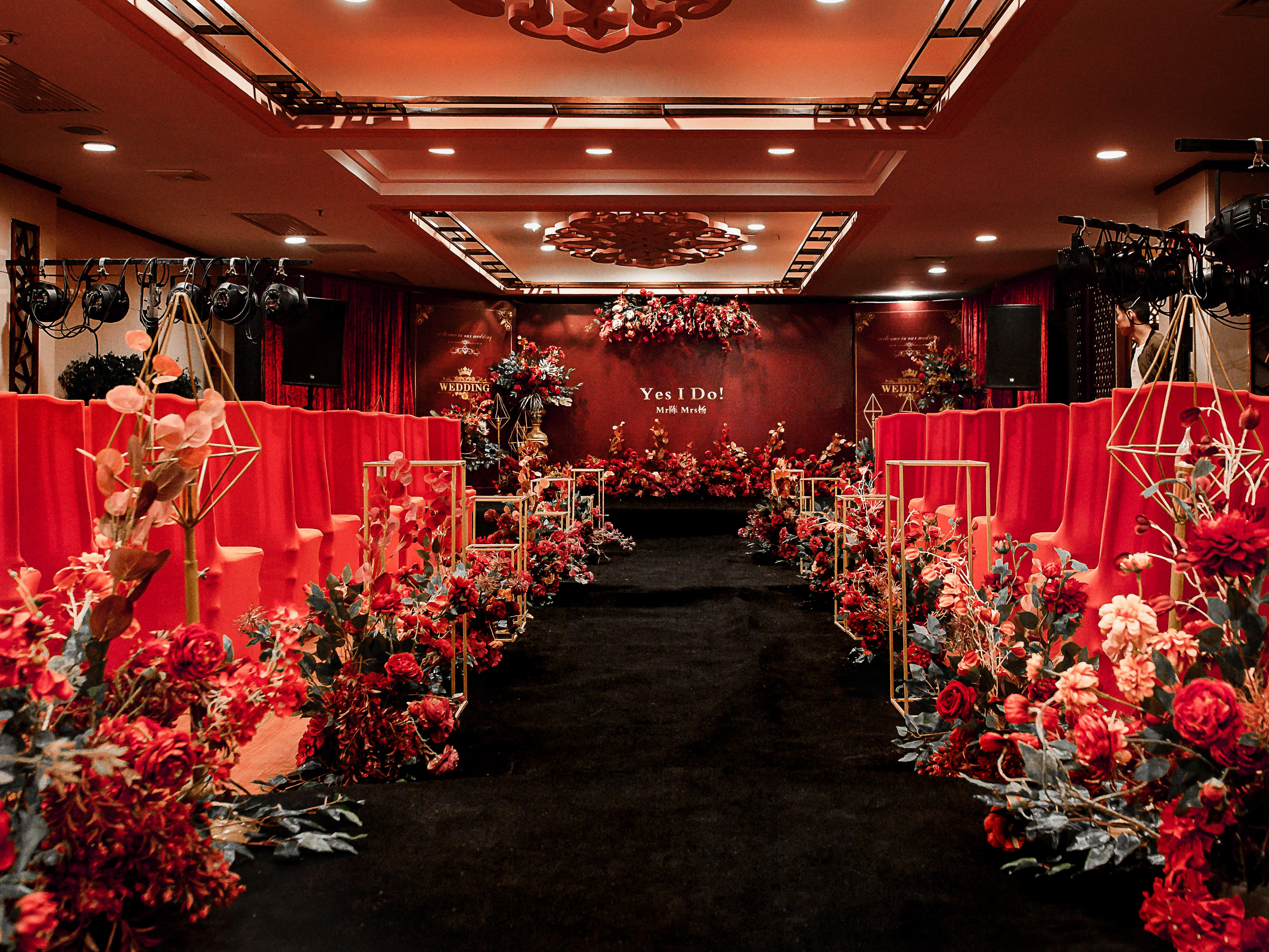 [佰顺庆]红黑是简单大气—盛世开元大酒店