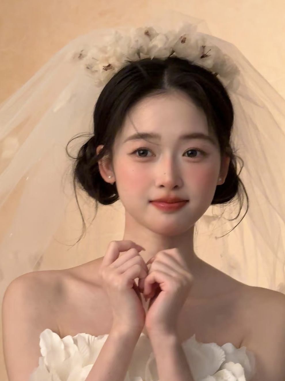 韩式小清新新娘妆