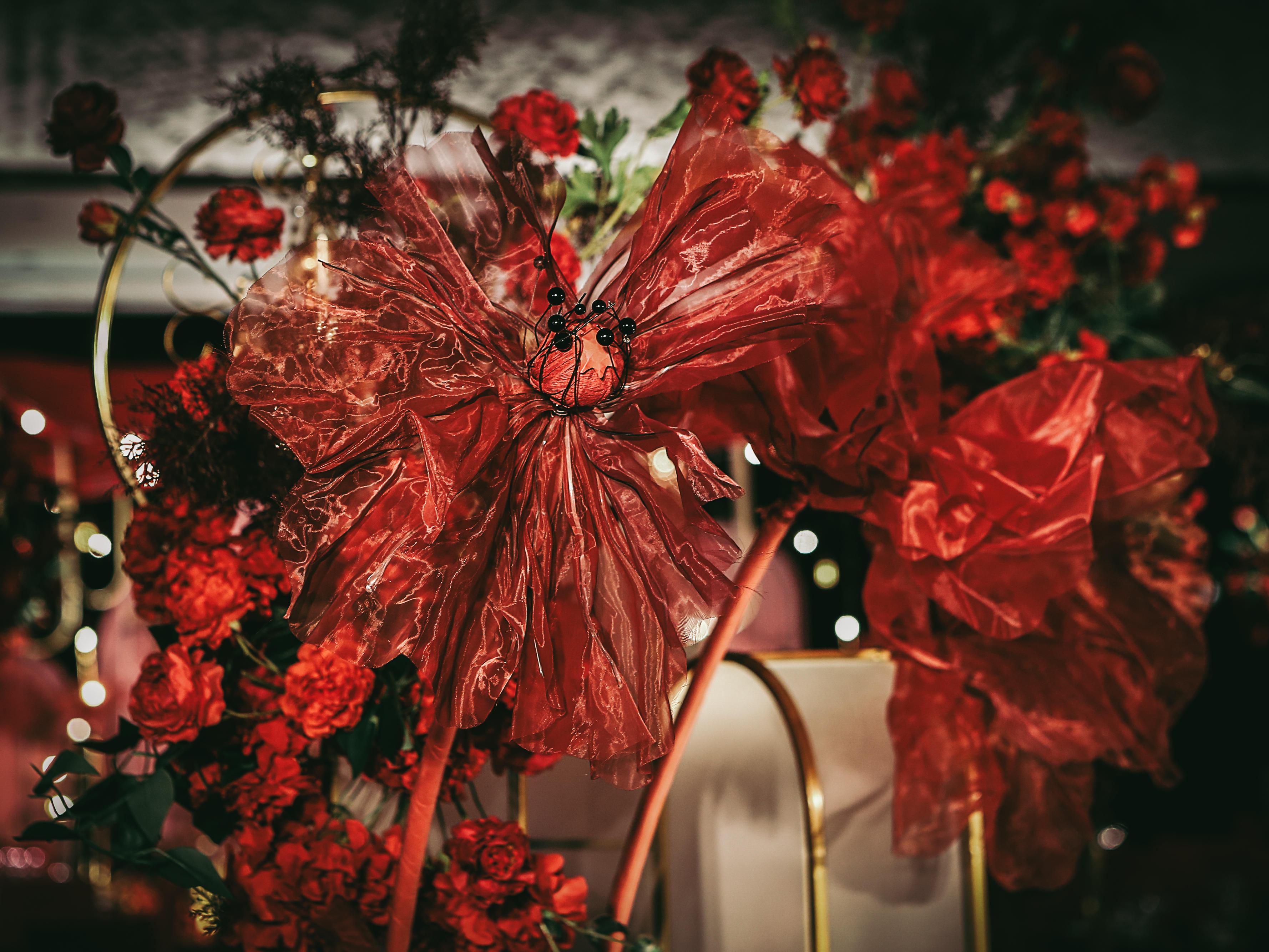 《红尘》红色复古大气西式婚礼