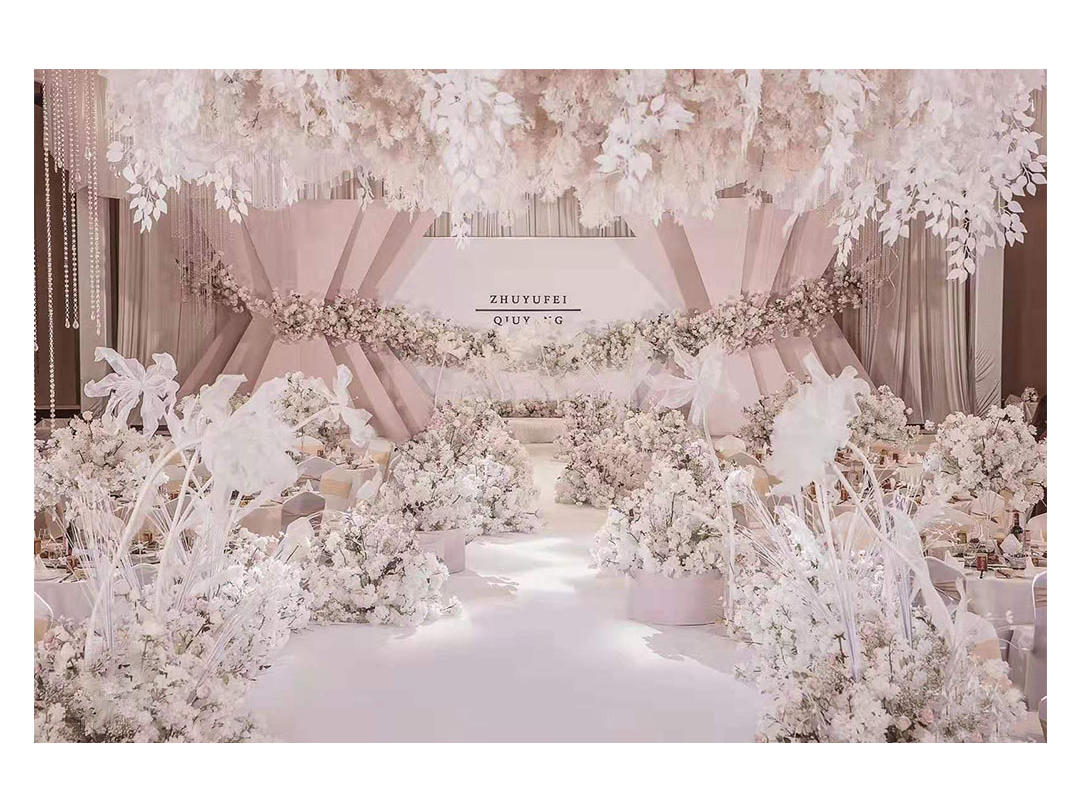 【光年婚礼】四大金刚全包+婚礼现场梦幻吊顶装饰