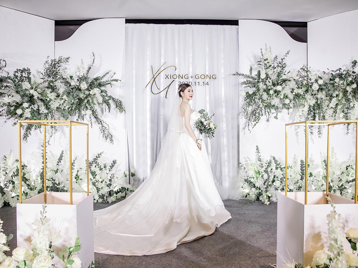 【ins风简洁小清新婚礼，文艺浪漫满分】