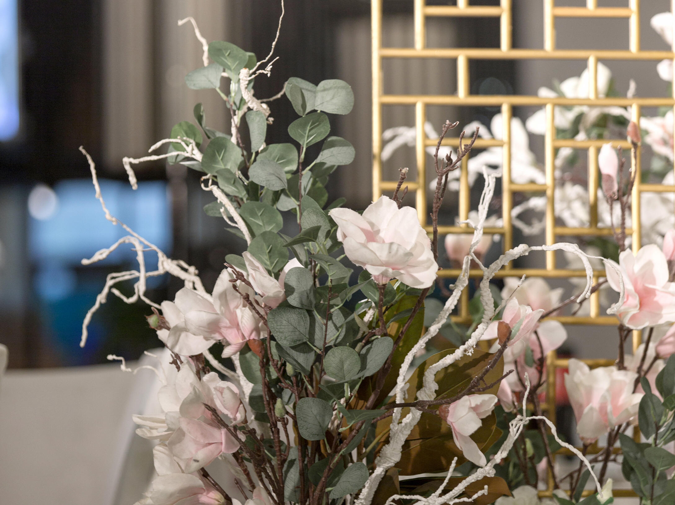 现代简约中式香槟色婚礼“秘密花园”