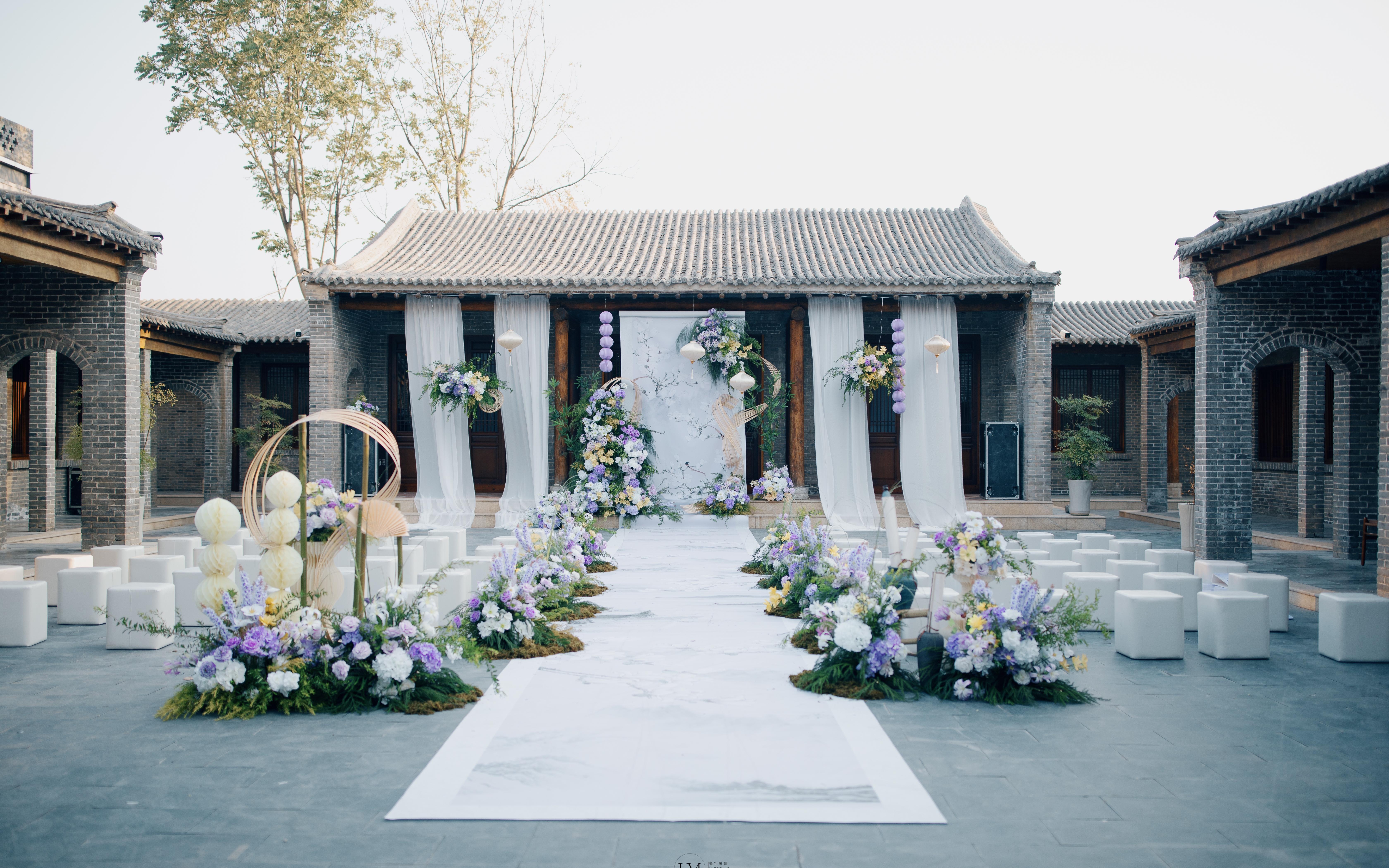 【UM婚禮】樾己 藝術(shù)中式庭院婚禮新中式