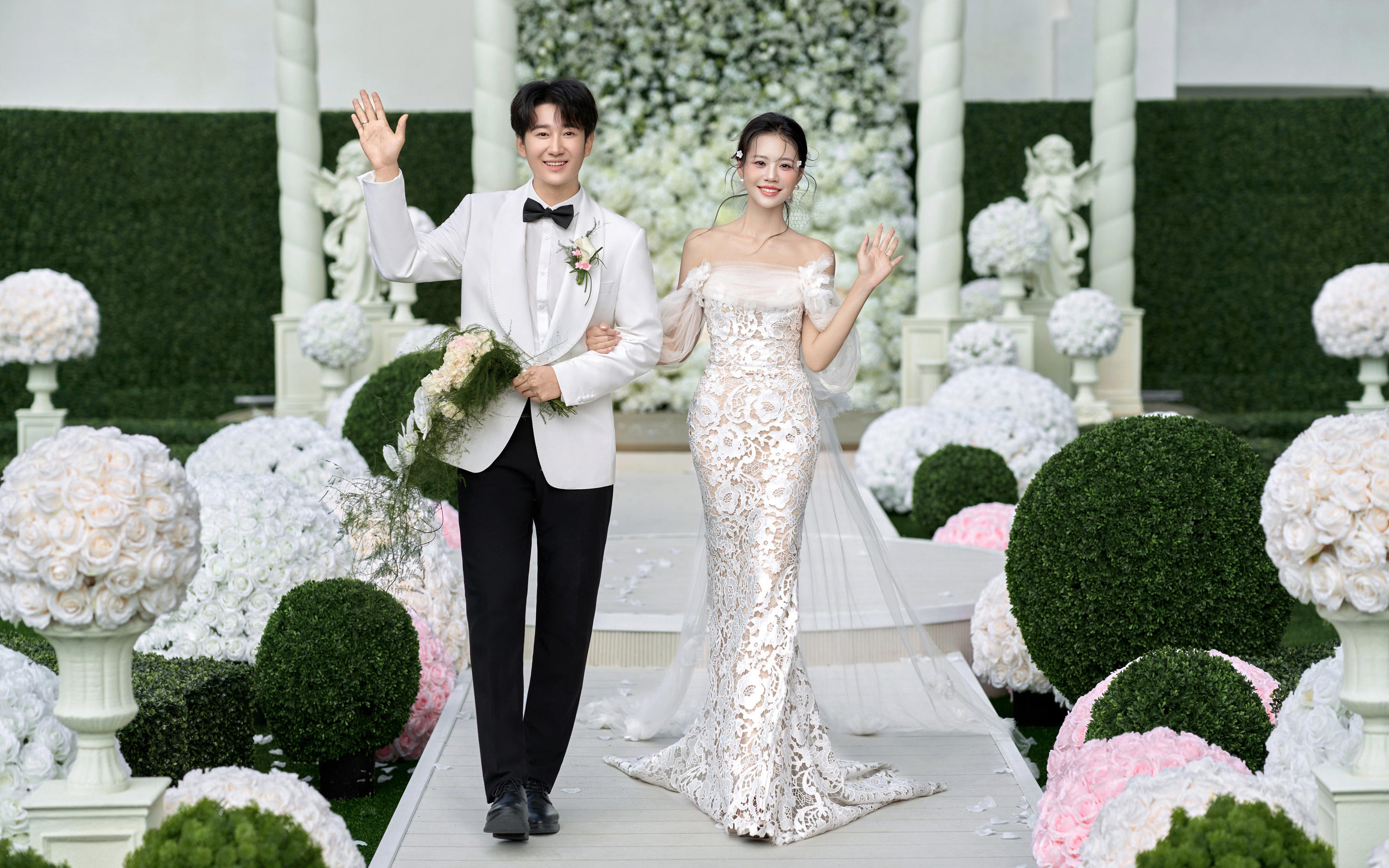 婚礼现场提前预制 | 仪式感满满的婚纱照