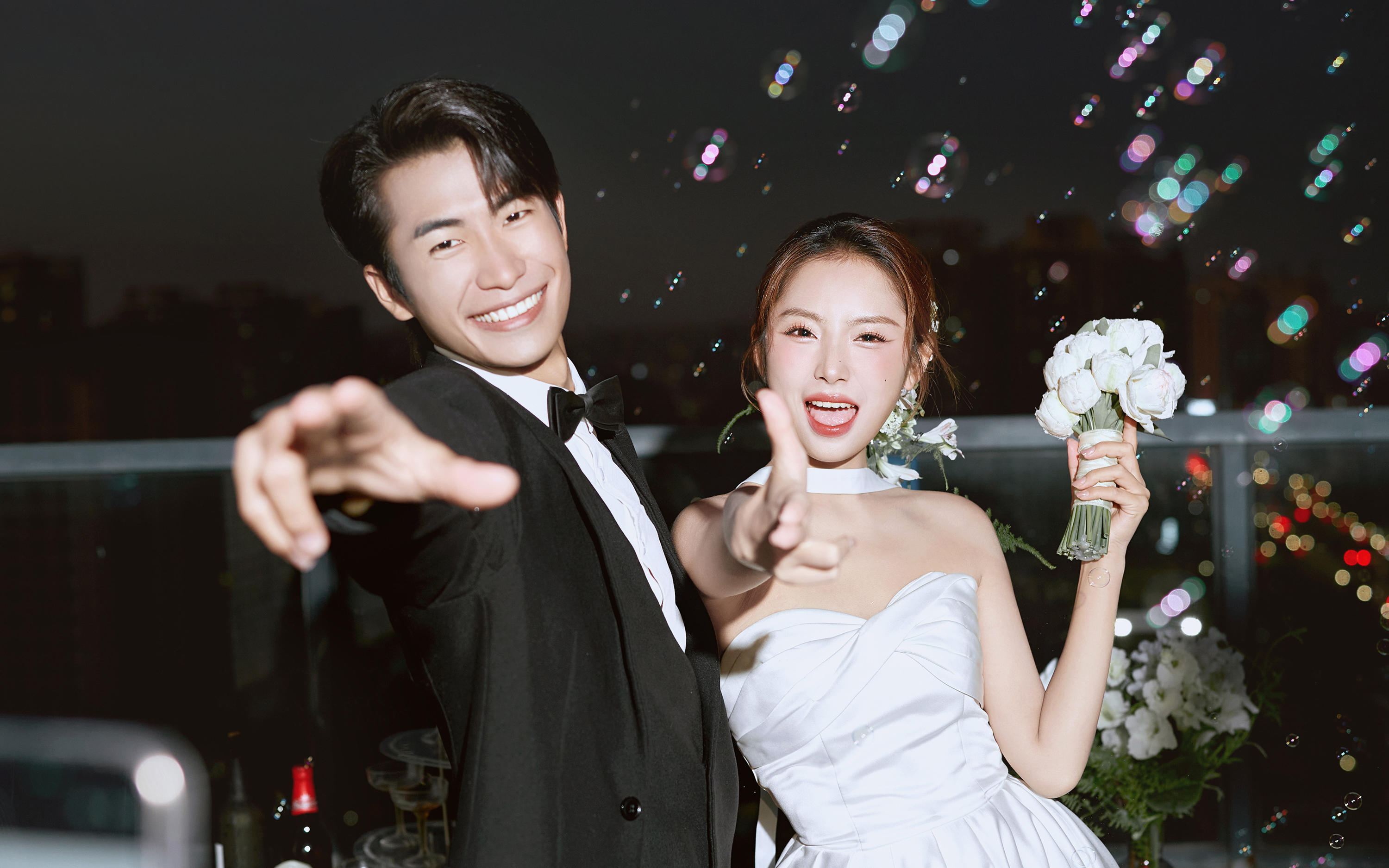 【暮辰詩章】夜景情緒紀實氛圍感婚紗照