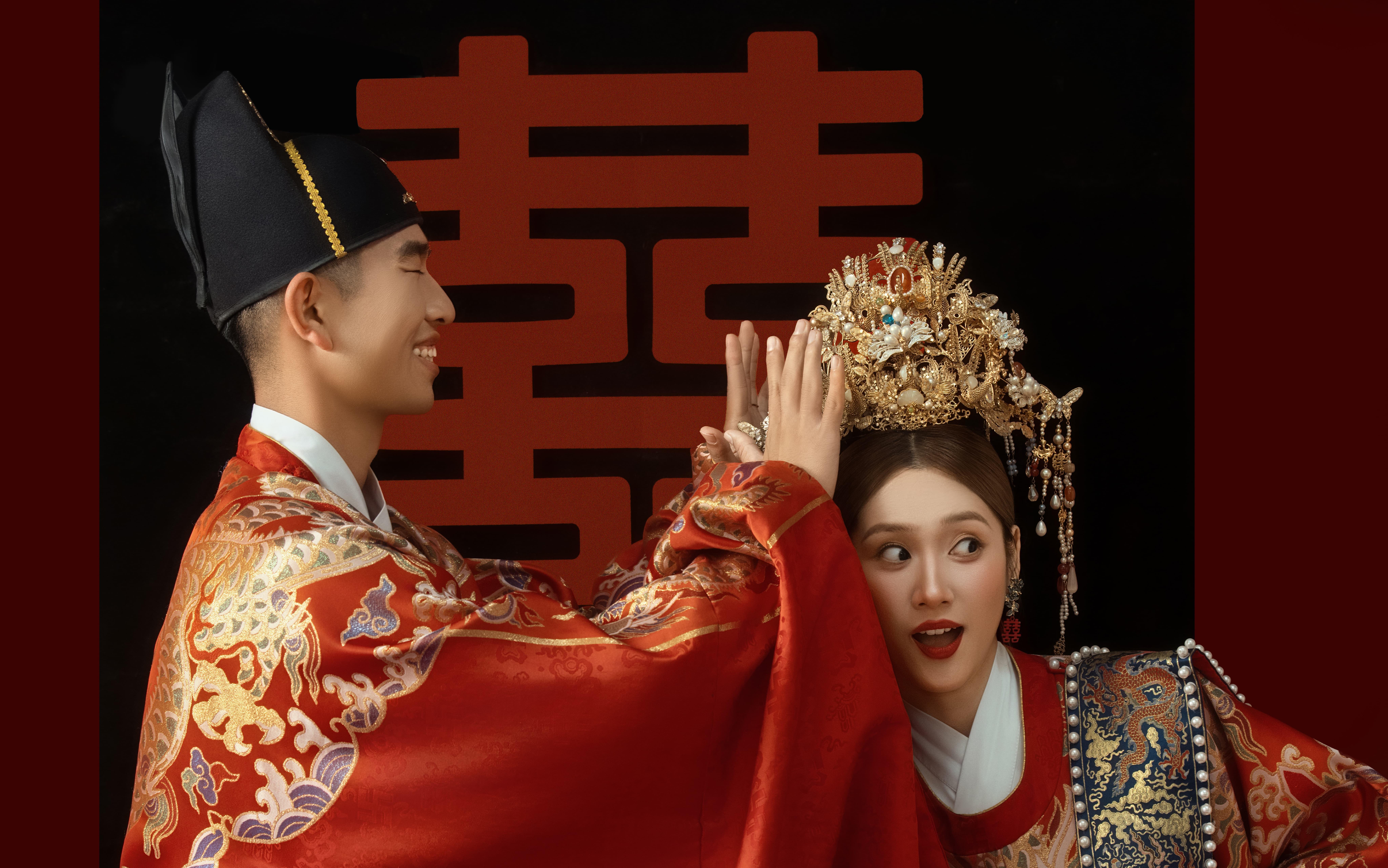 紅底喜字為鑒，許你一場穿越千年的婚約