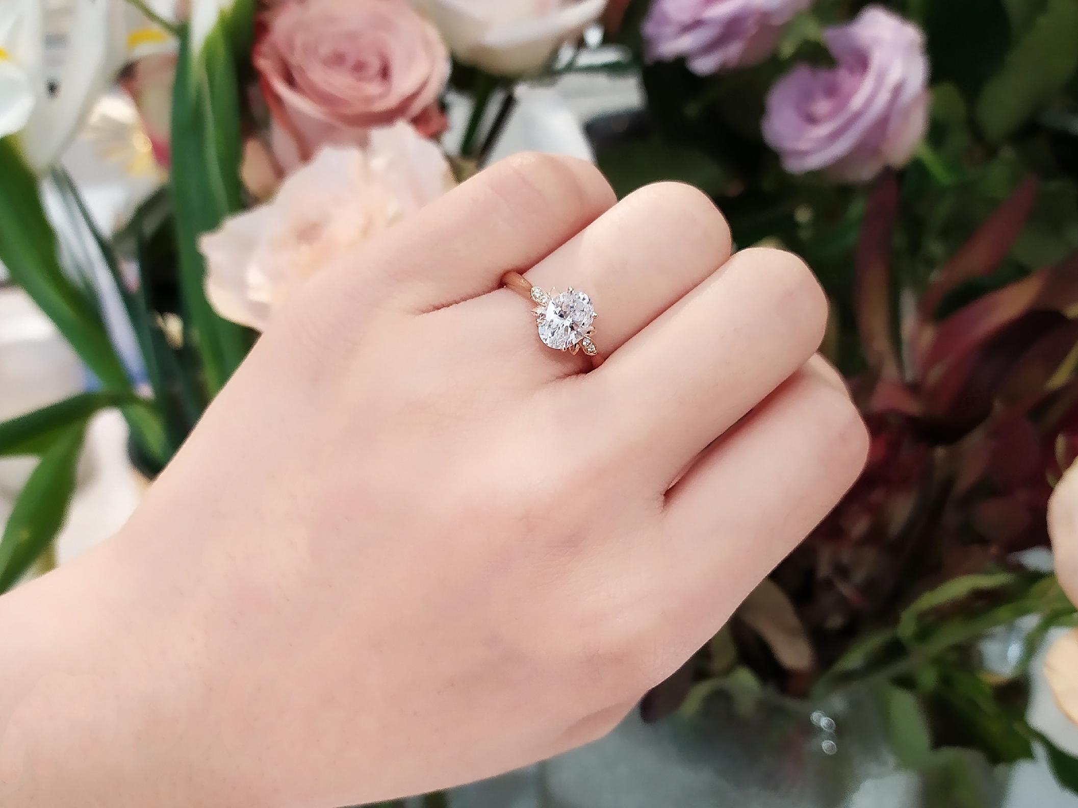 茉莉 | Molly 求婚钻戒 