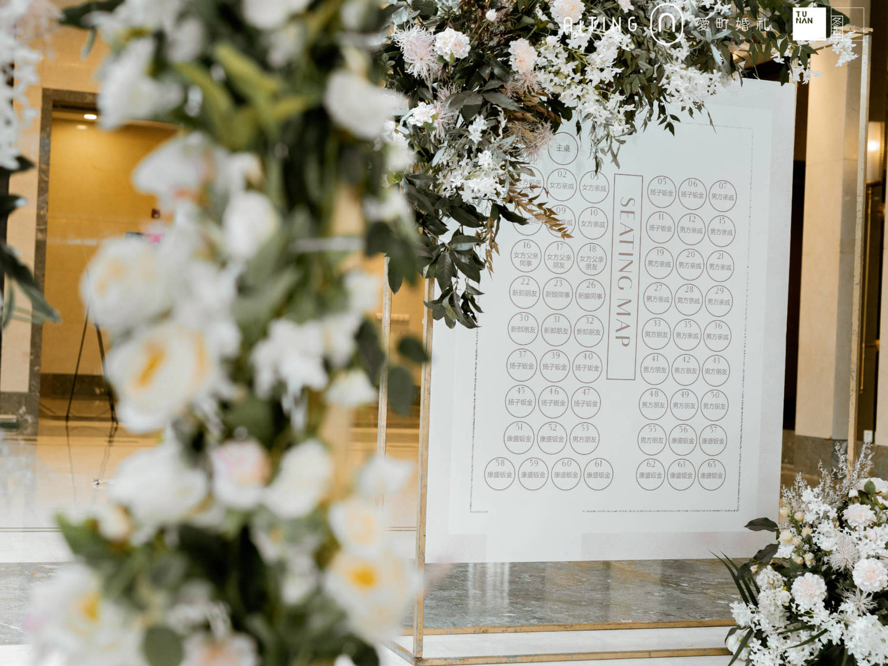 【爱町婚礼】19年大热 唯美场布含主持摄影摄像