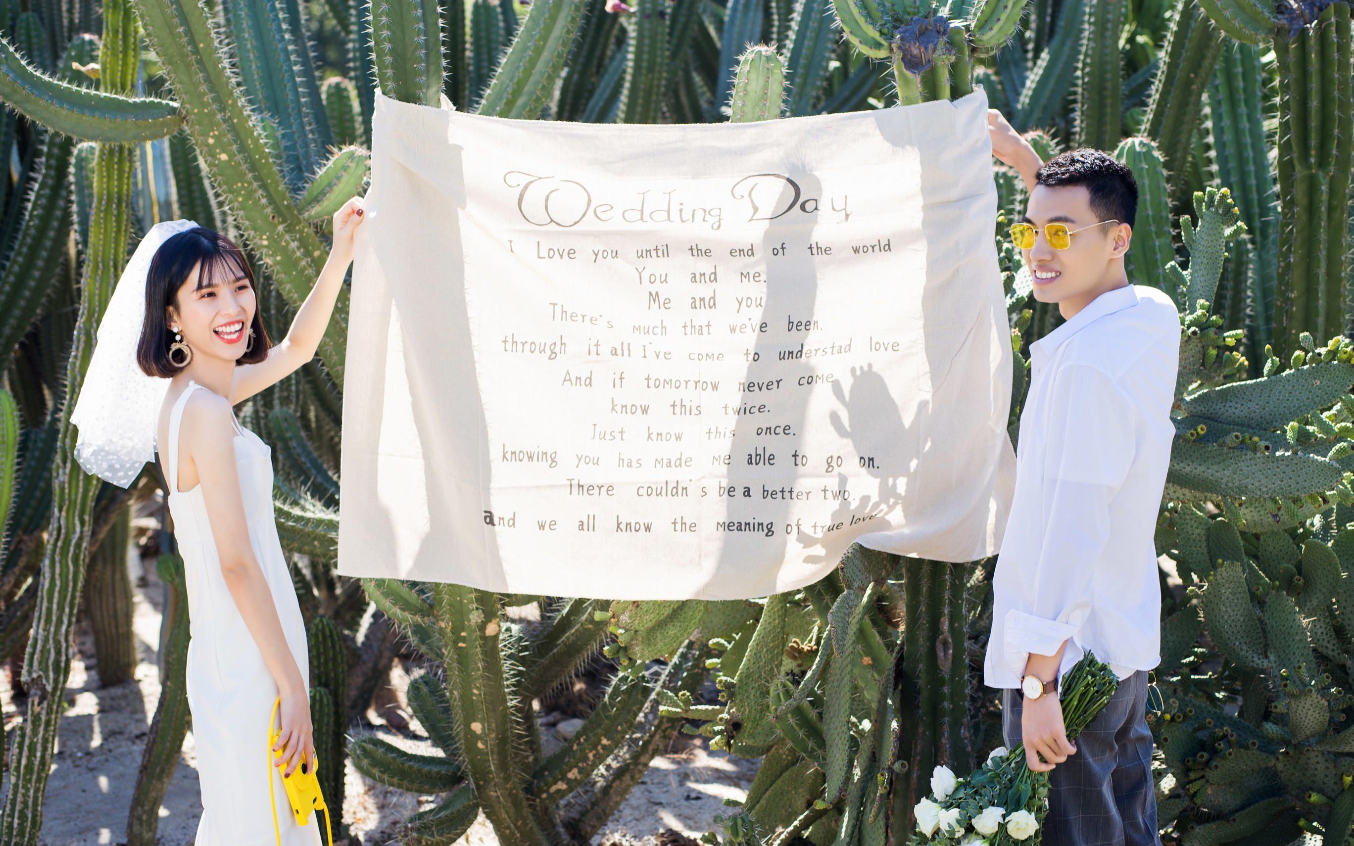 经典泉州婚纱套餐2内景2外景底片全送