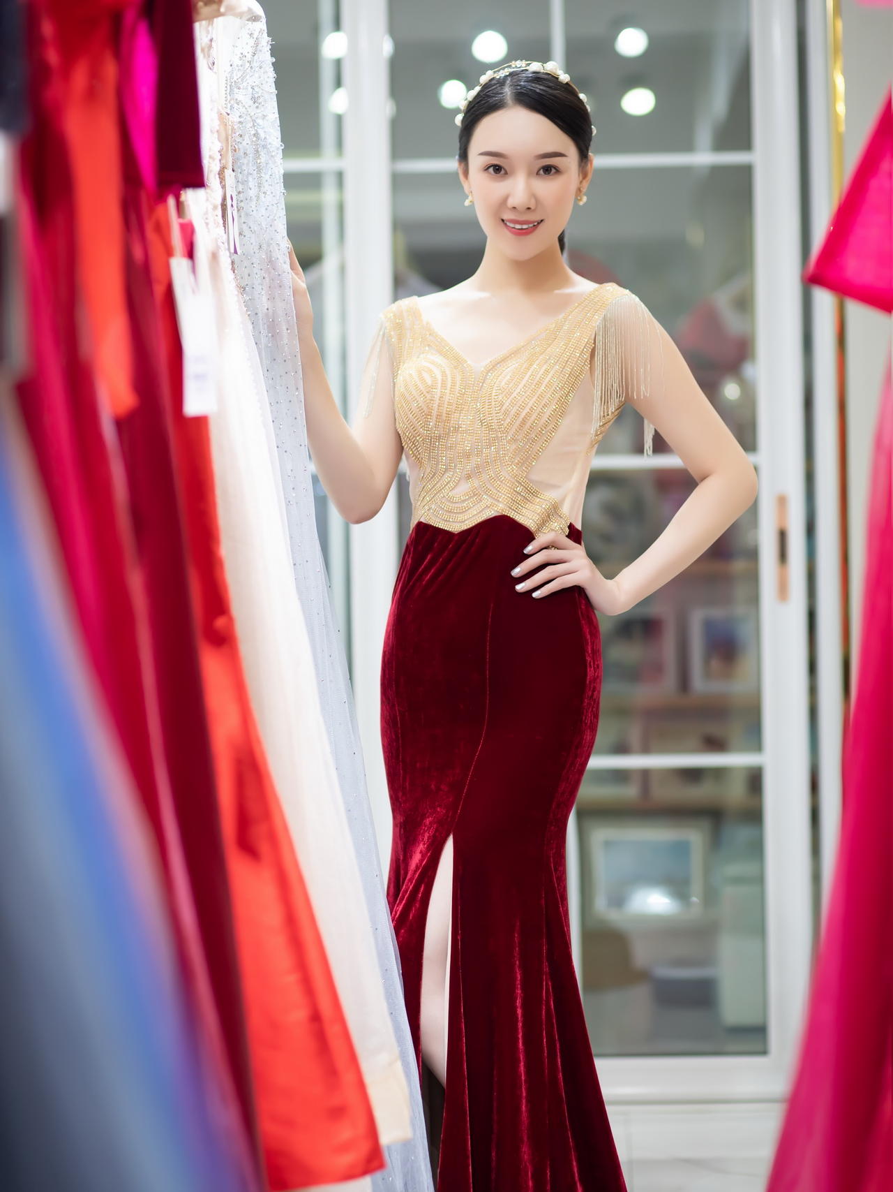 【定制西装】跟妆/秀禾主纱敬酒礼服全套+高定男装