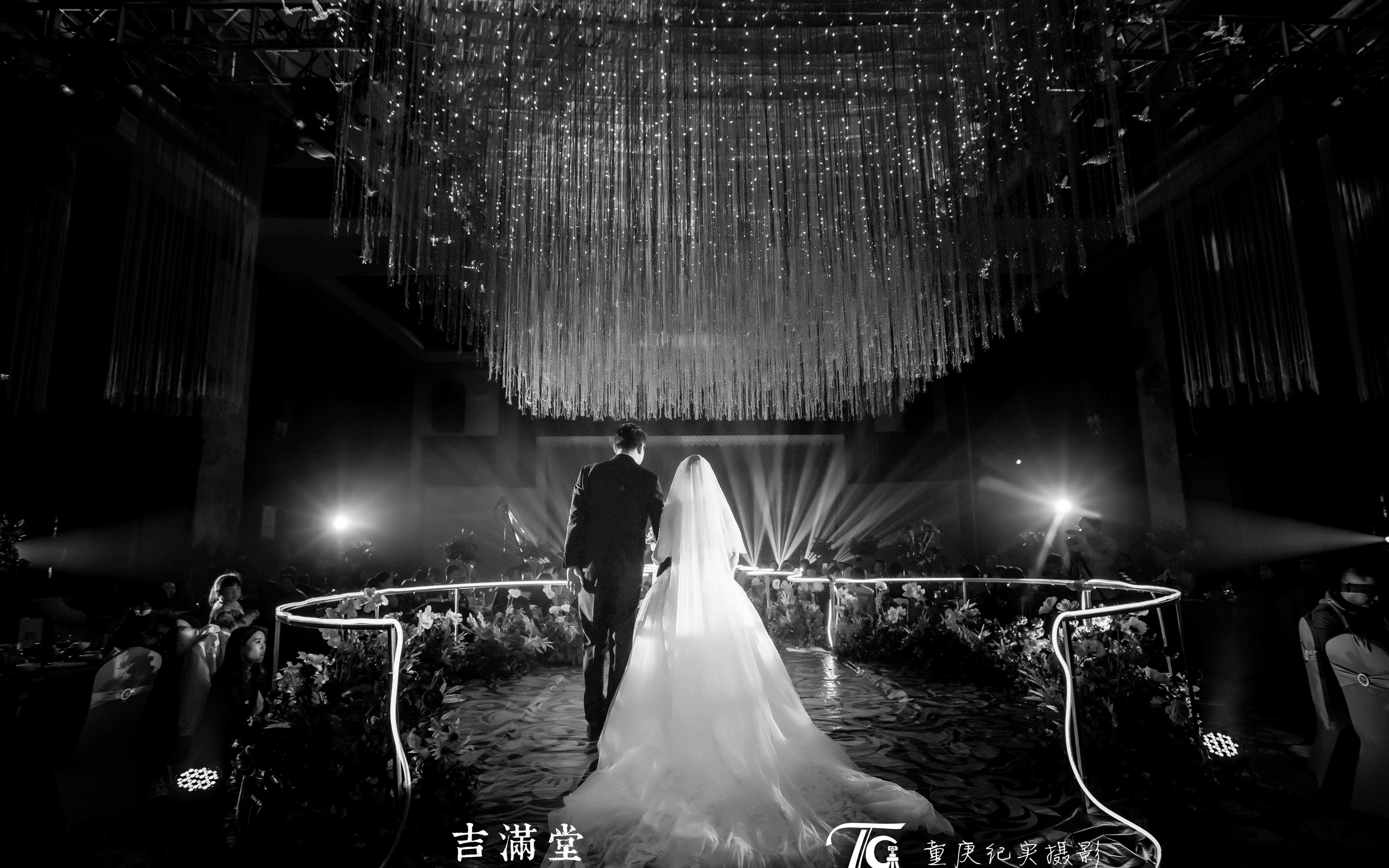 【吉满堂】&室内奢华婚礼  送首席四大