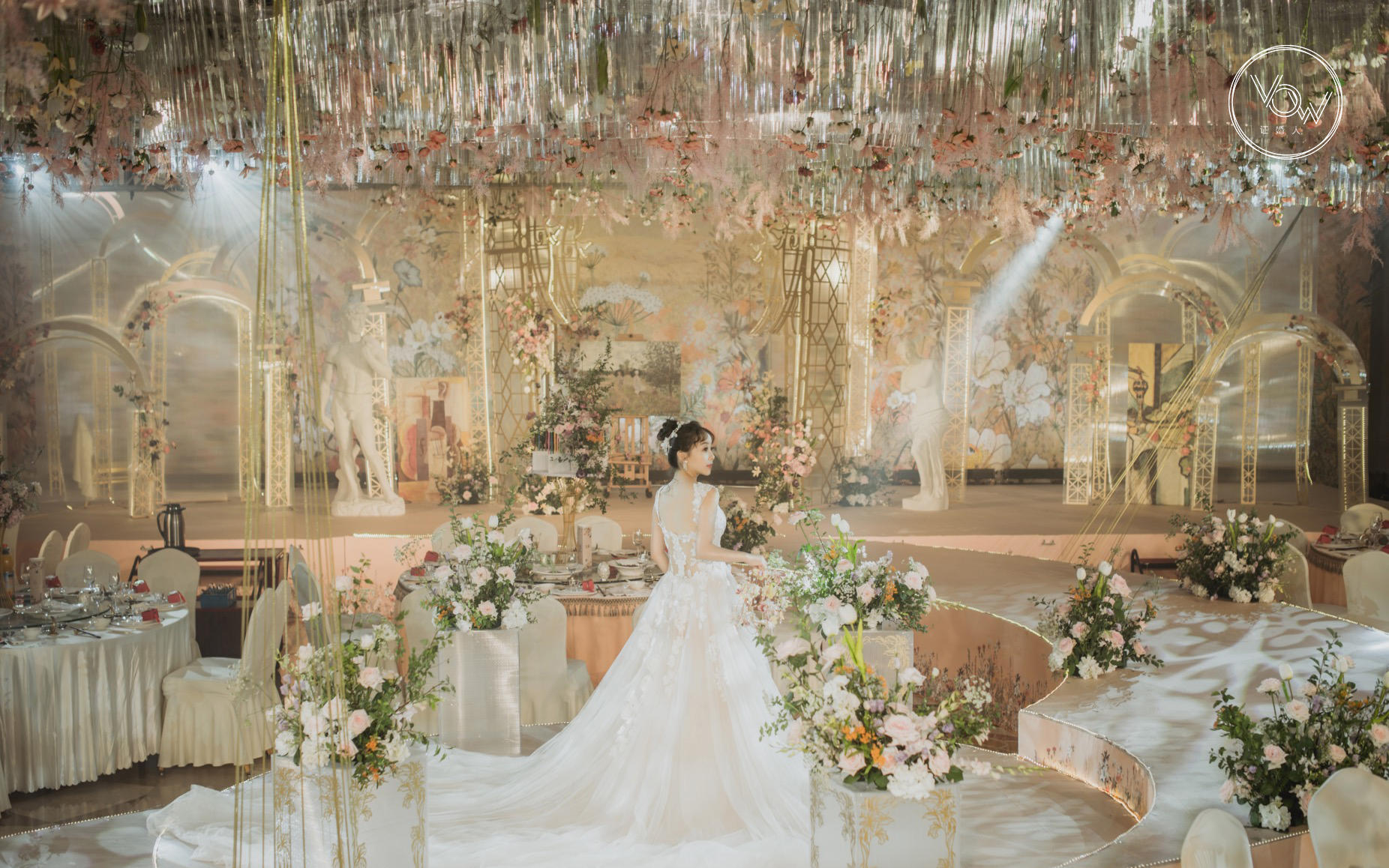 香槟色画室风婚礼《玖年》