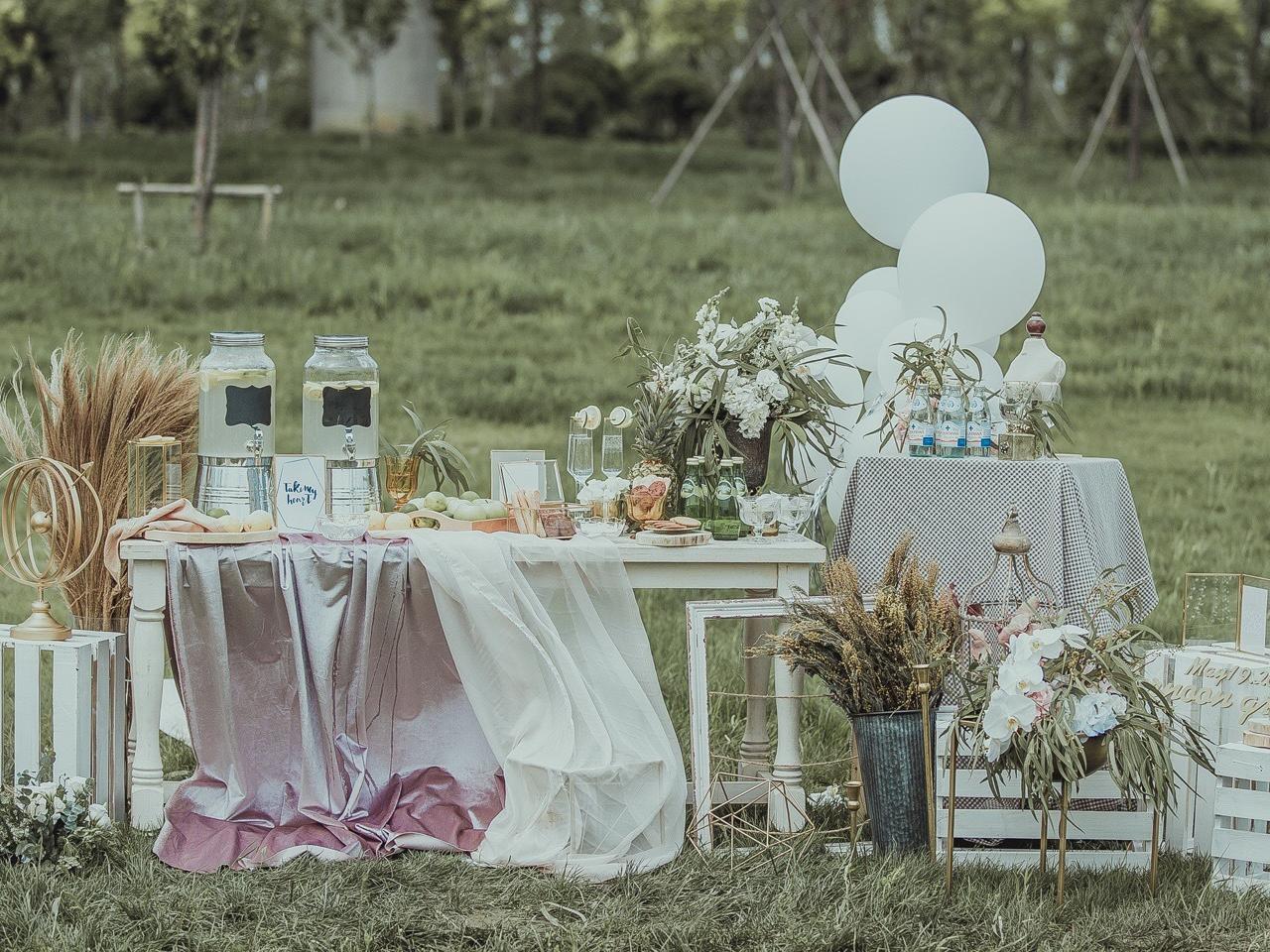 宿迁户外婚礼ins风格 小清新婚礼