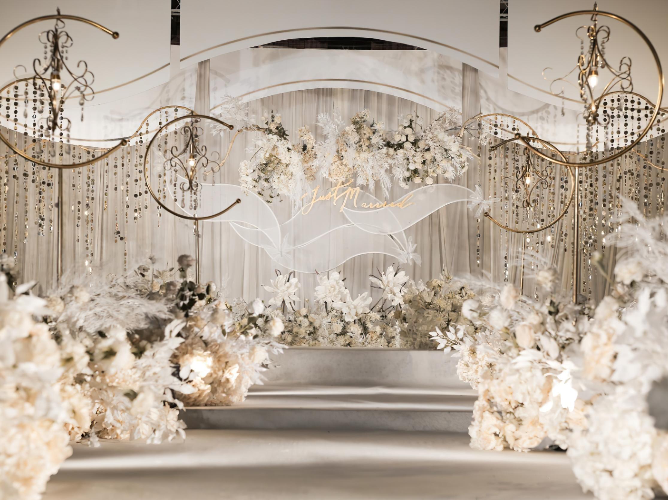 【菲林婚礼】性价比香槟色白色简约风