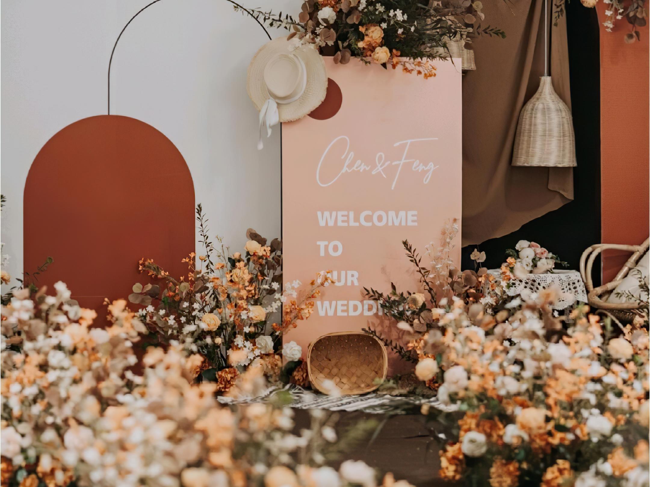 天水流行婚礼/秋色婚礼/简约/轻奢/推荐