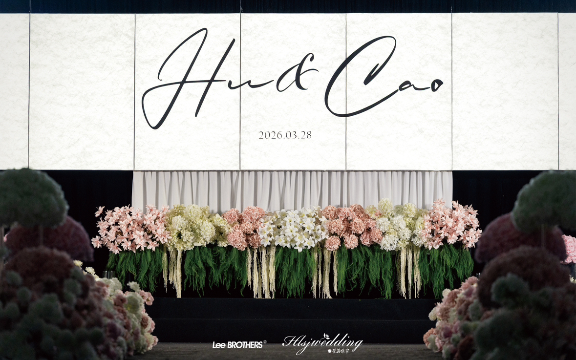 被问爆的杜邦纸婚礼，真的太绝了✨