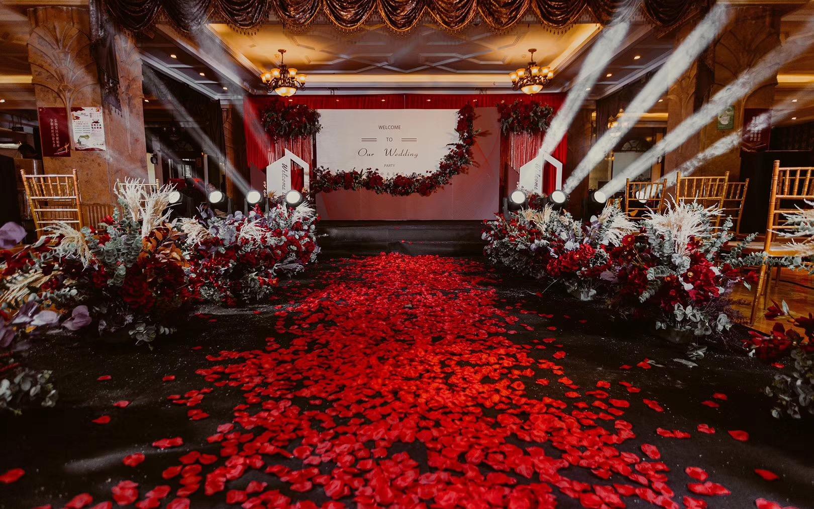 【珀菲特婚礼】暮光系列红色婚礼