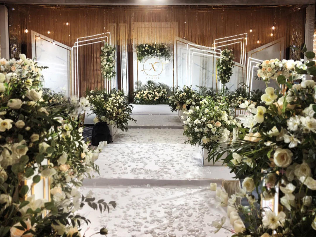 《壹合婚礼》森系 | 伴真绿叶 | 纯布布置