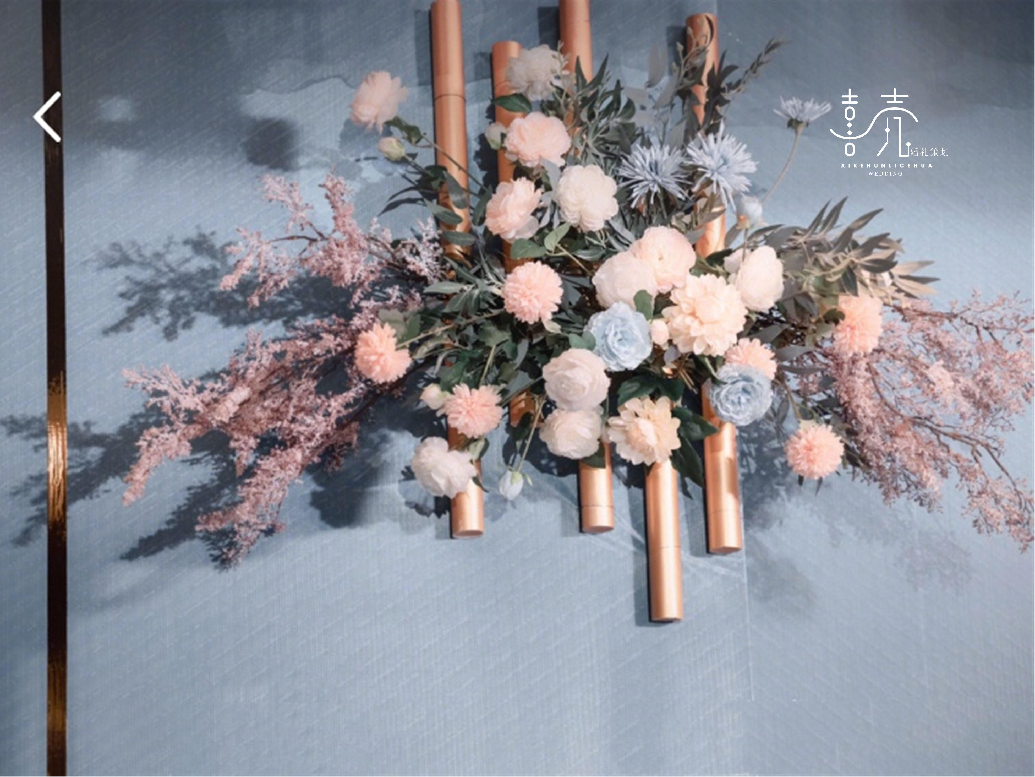 【喜壳婚礼】19年大热 梦幻气球顶 蓝色高端大气