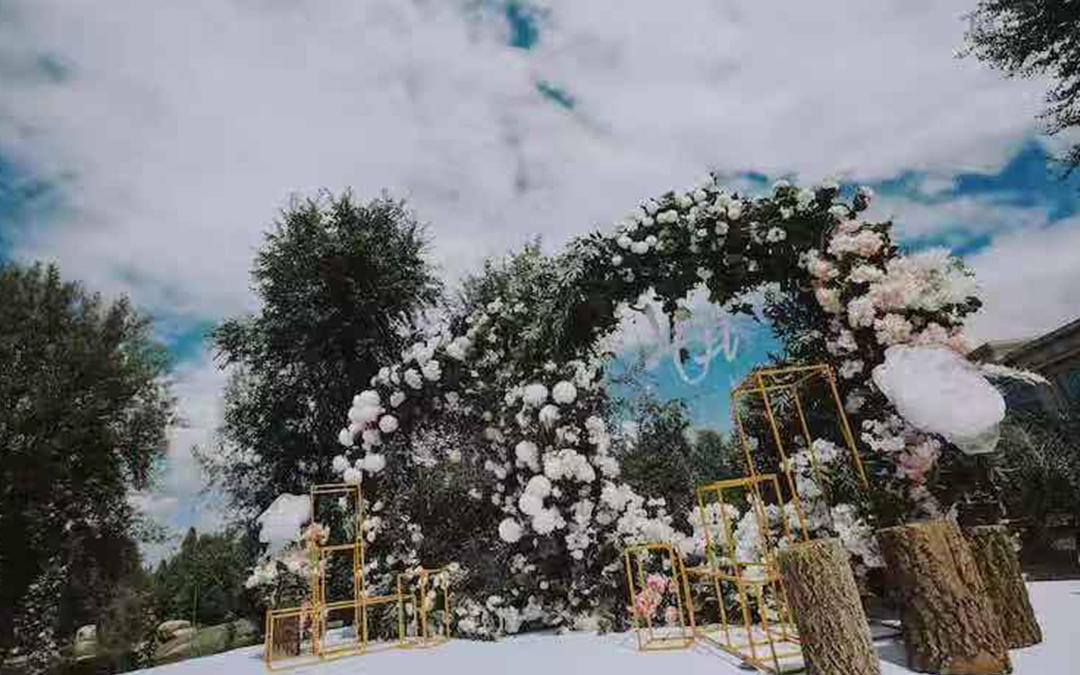 乐福婚礼 小成本户外场景