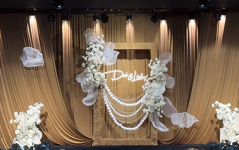 小众咖色婚礼，静谧高级