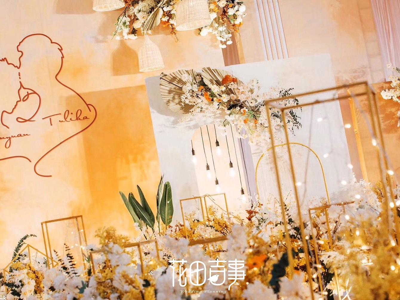 淡黄的夏天 | 黄色系婚礼