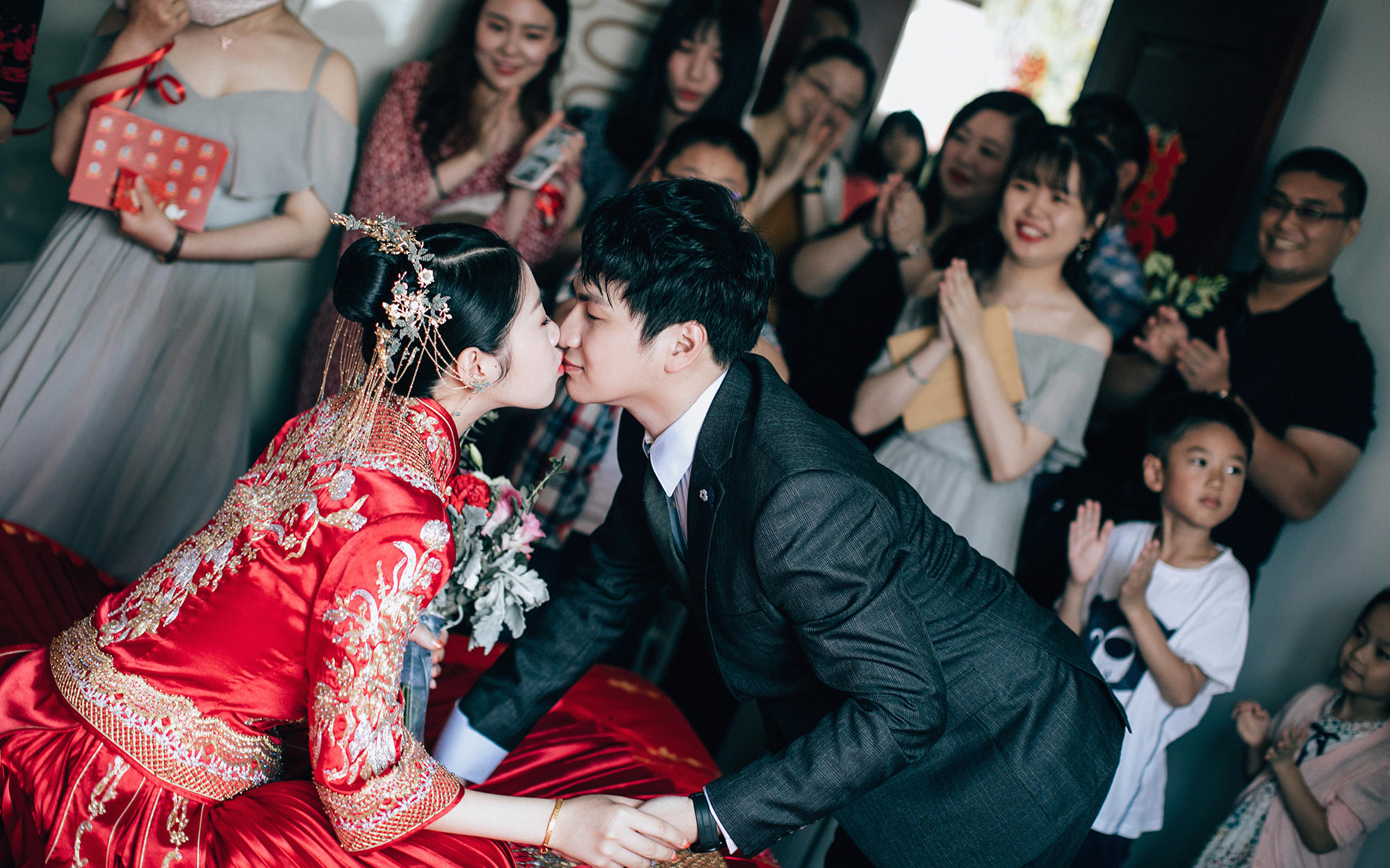 真实客片-中式秀禾服迎亲