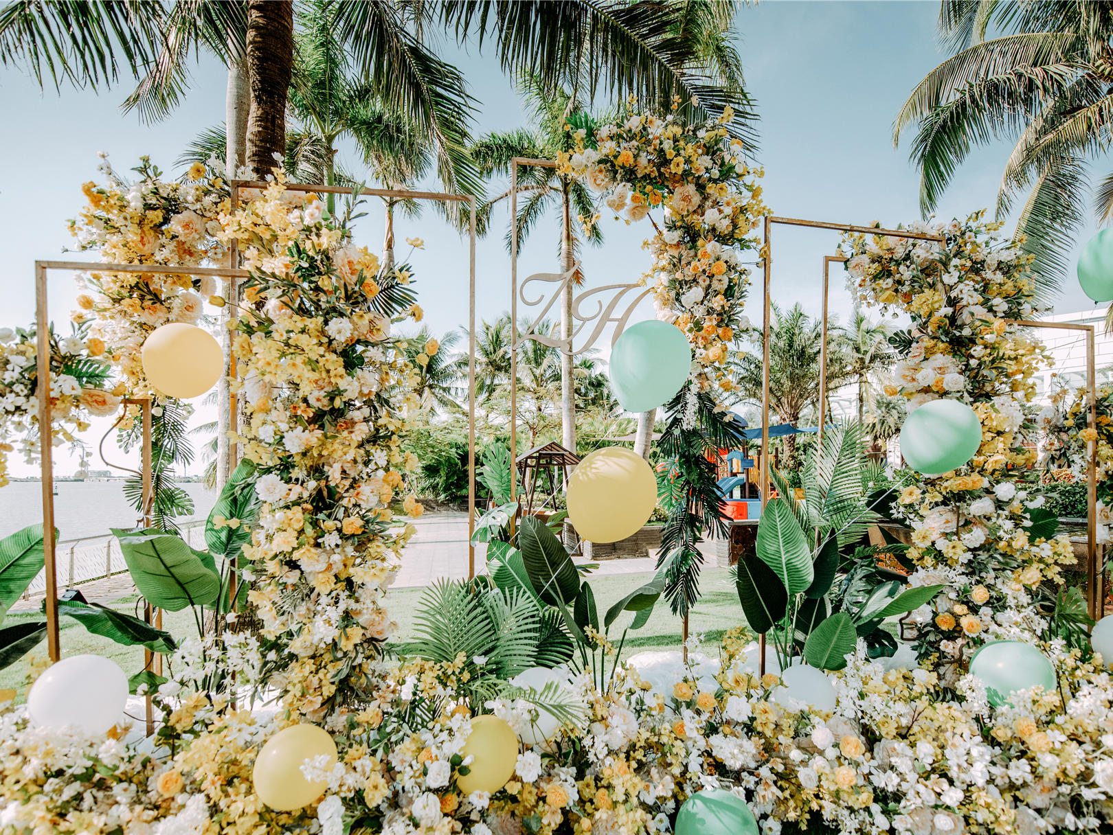 《初夏》户外浪漫小清新婚礼