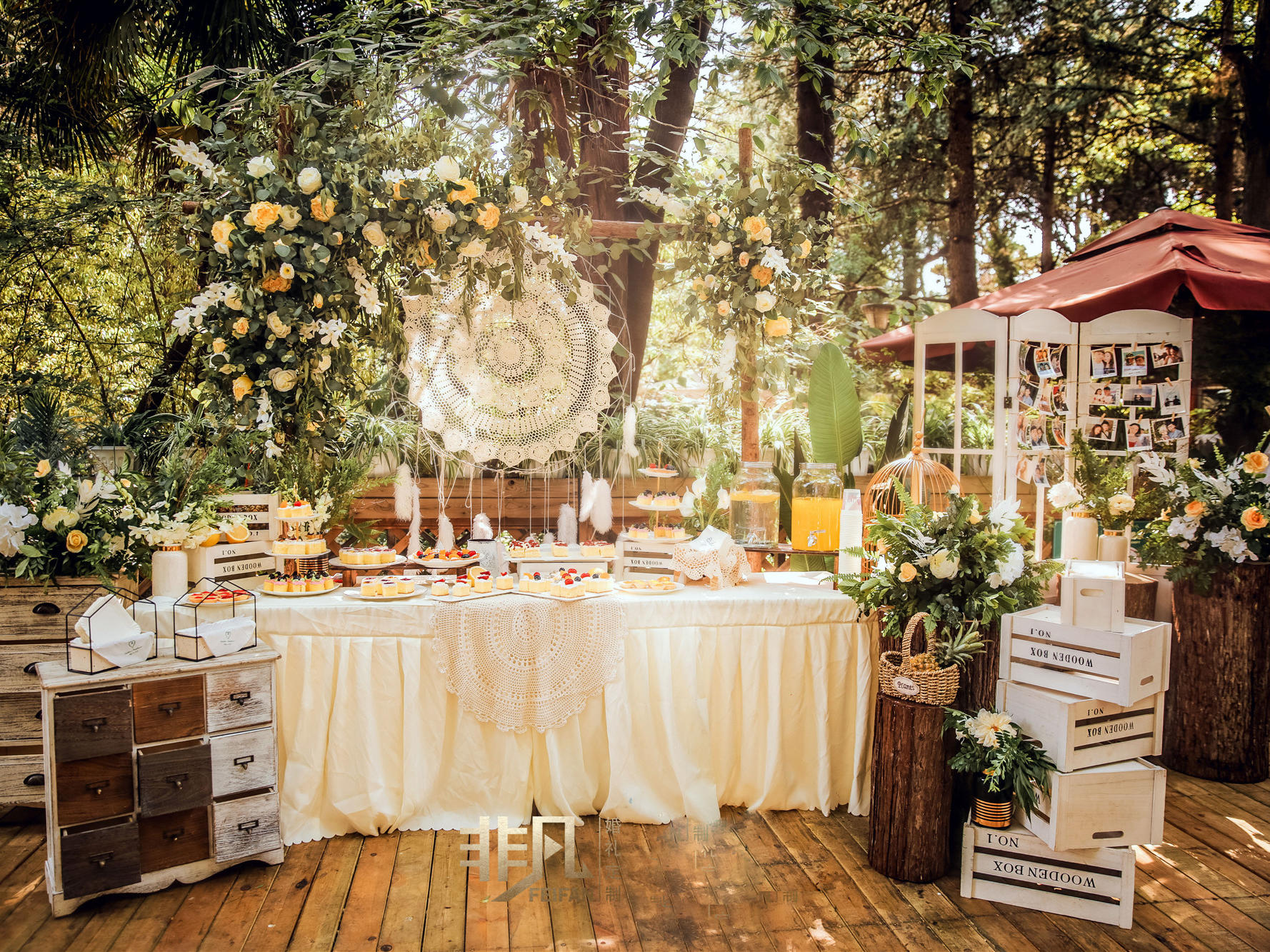 小清新户外婚礼 / 浪漫优雅 / 温馨自然