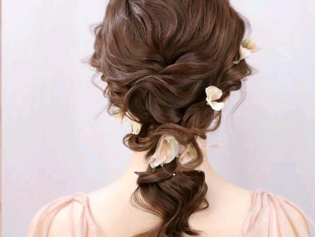 总监档全程复古风新娘跟妆3妆3造+妈妈妆