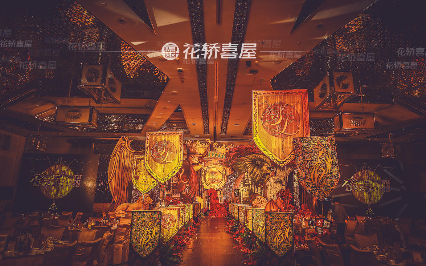 红黑金 || 大连婚礼策划