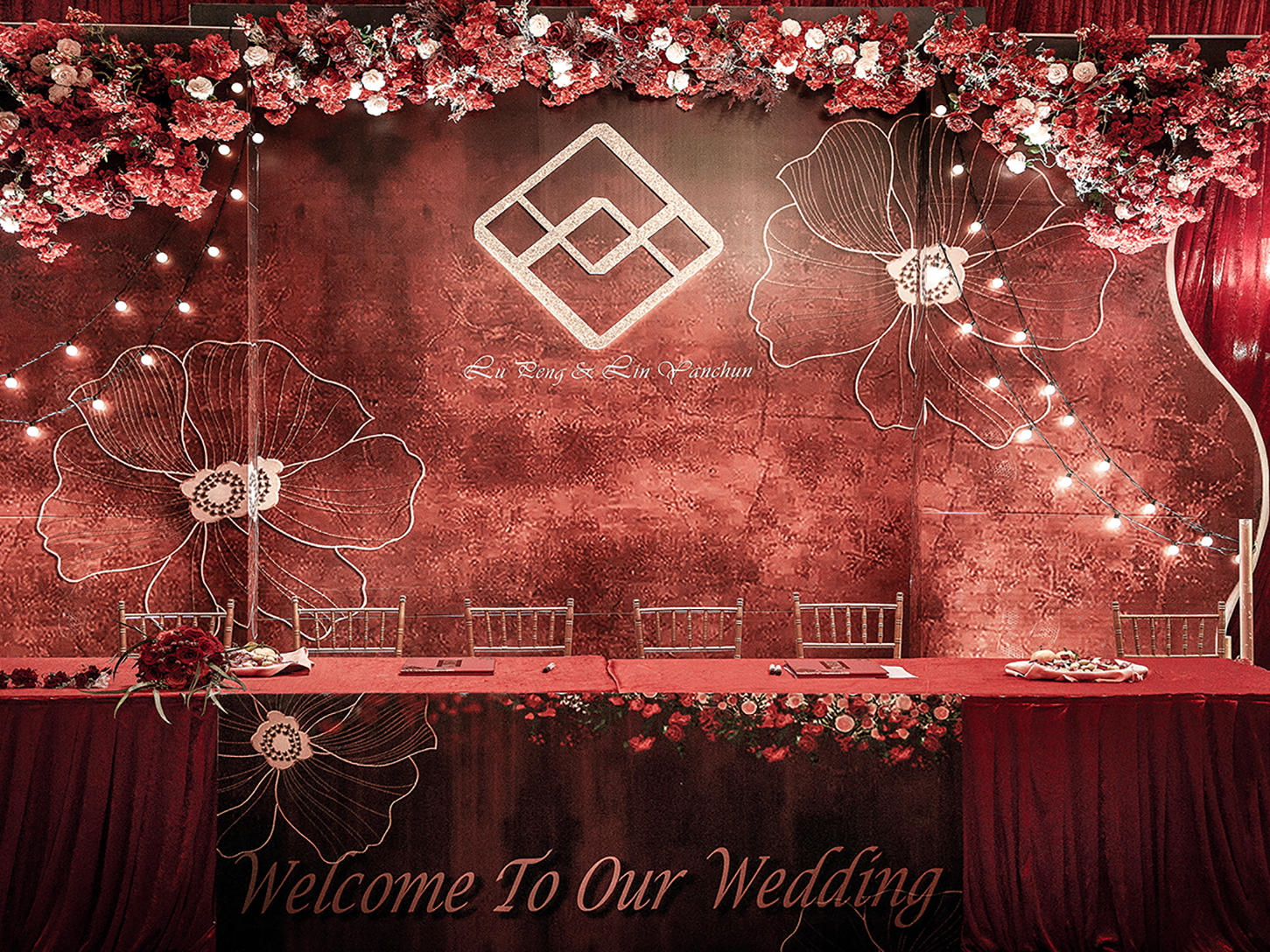 潮囍婚典 | 四大金刚+欧式典雅红