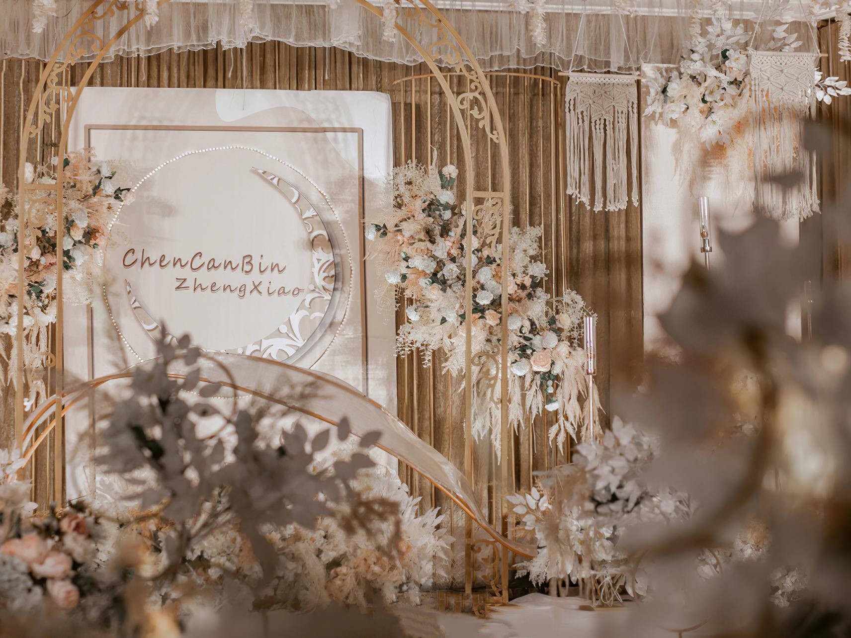 【奢华小资】|美谊婚礼|春享静语·香槟白色-奢华