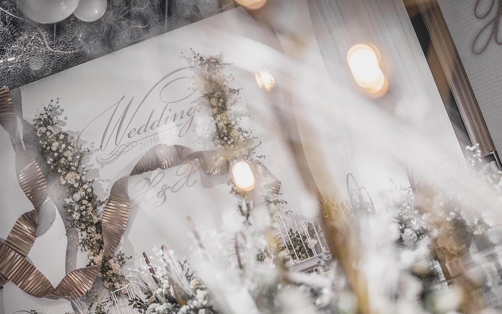 【鹿途】韩式高级灰气球主题婚礼