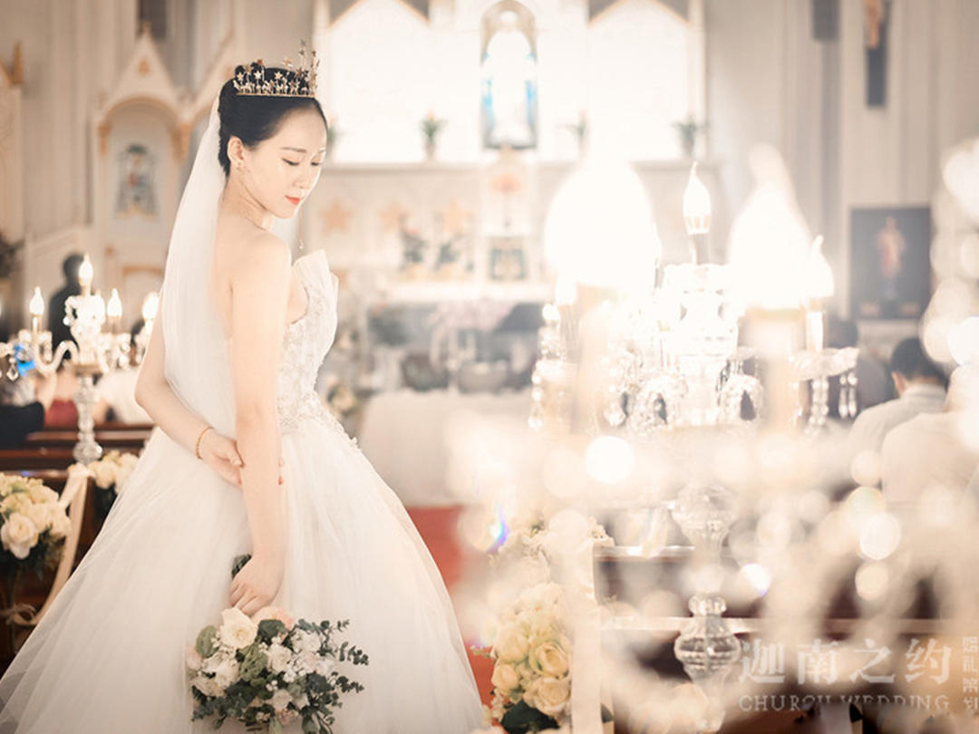 保定天主教堂婚礼—温馨葡萄园套系