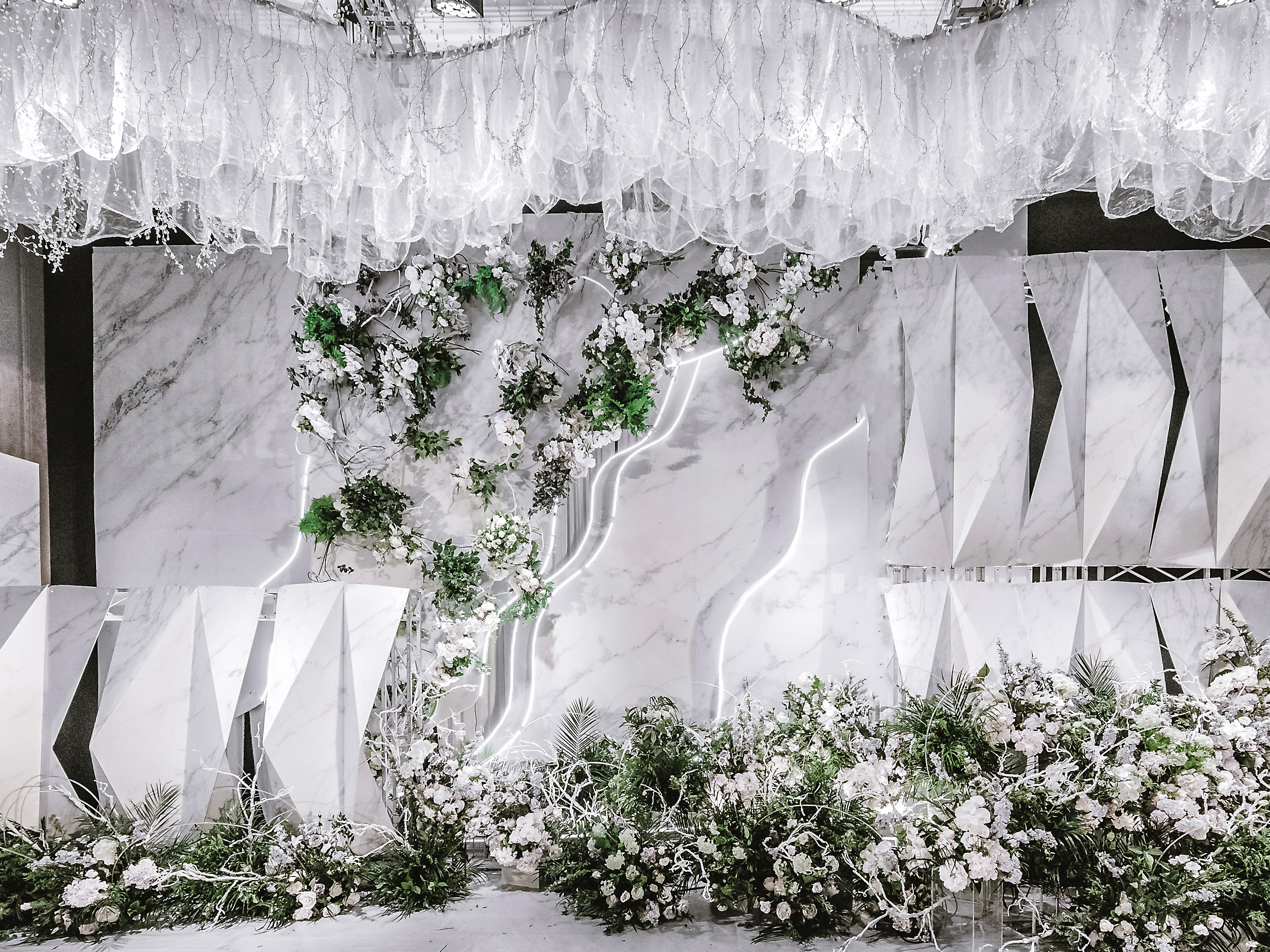 【家合婚礼】白绿色简约森系西式婚礼“简~线”