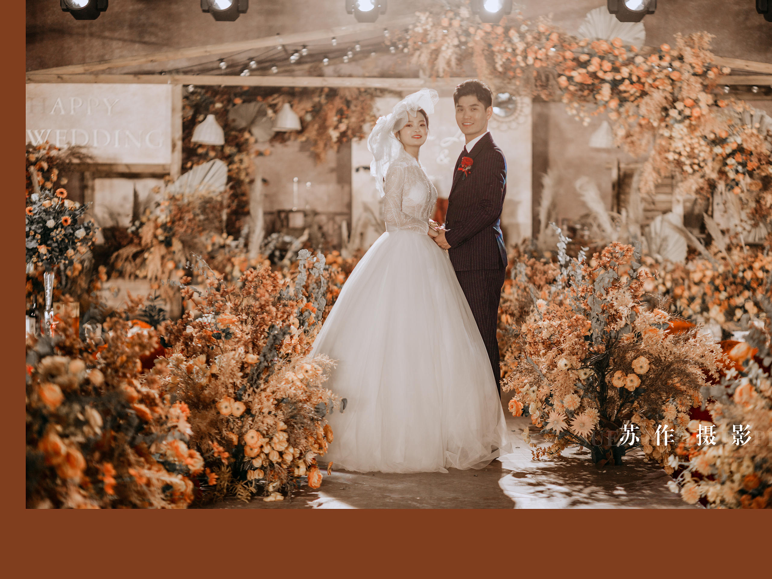 域婚礼丨木质秋色复古婚礼